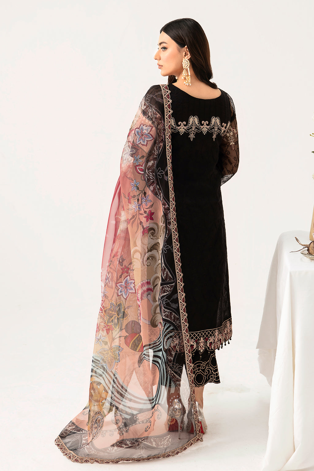Ramsha | Minhal Organza Collection | M-1105 by Ramsha - Designer Dress - Type: Formal - Available at Sana Yasir - 100% Original