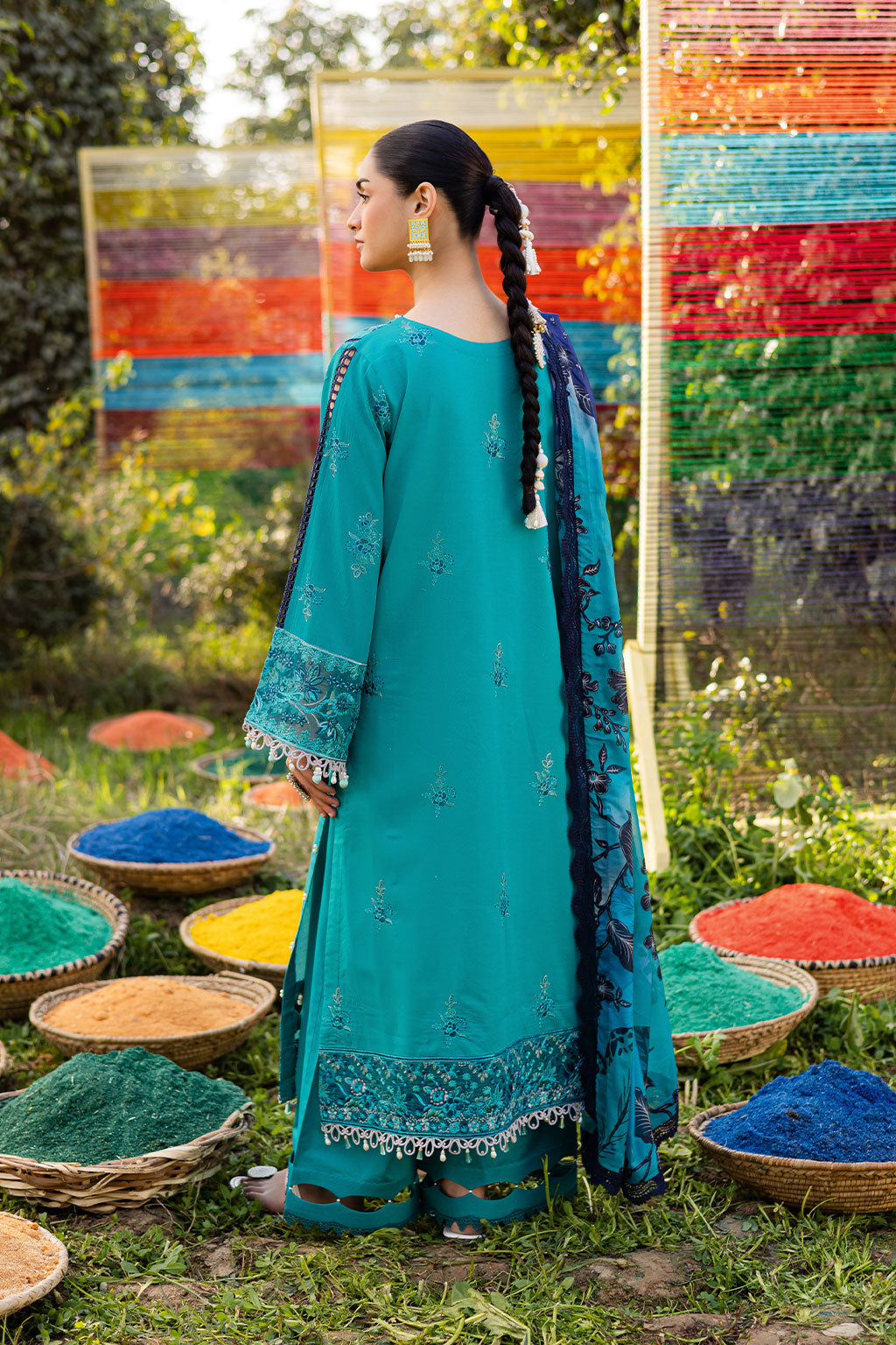 Ramsha | Riwayat Lawn Collection | Y-1201 by Ramsha - Designer Dress - Type: Ladies Clothes - Available at Sana Yasir - 100% Original