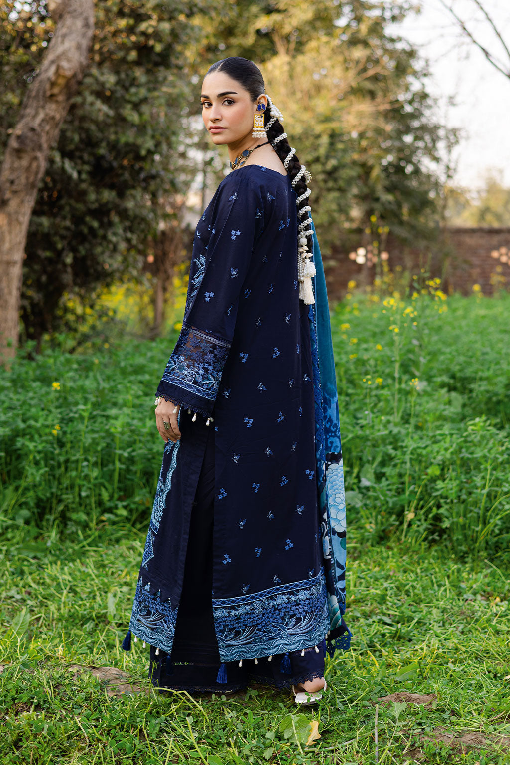 Ramsha | Riwayat Lawn Collection | Y-1203 by Ramsha - Designer Dress - Type: Ladies Clothes - Available at Sana Yasir - 100% Original