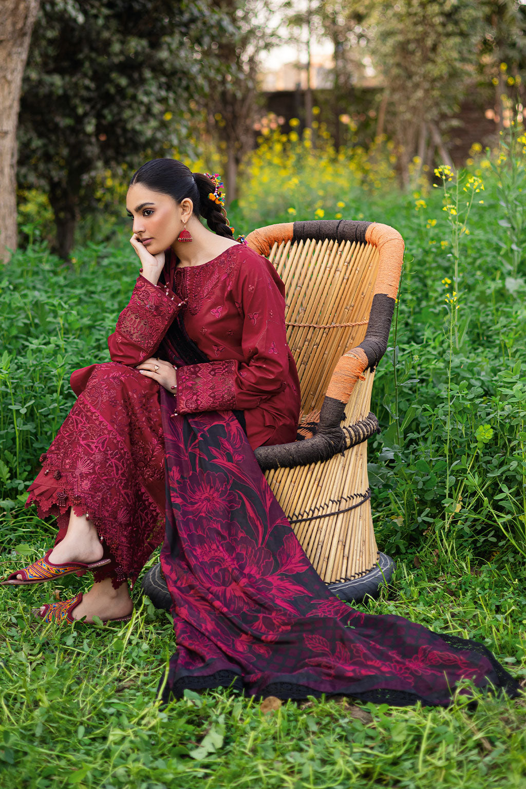 Ramsha | Riwayat Lawn Collection | Y-1204 by Ramsha - Designer Dress - Type: Ladies Clothes - Available at Sana Yasir - 100% Original