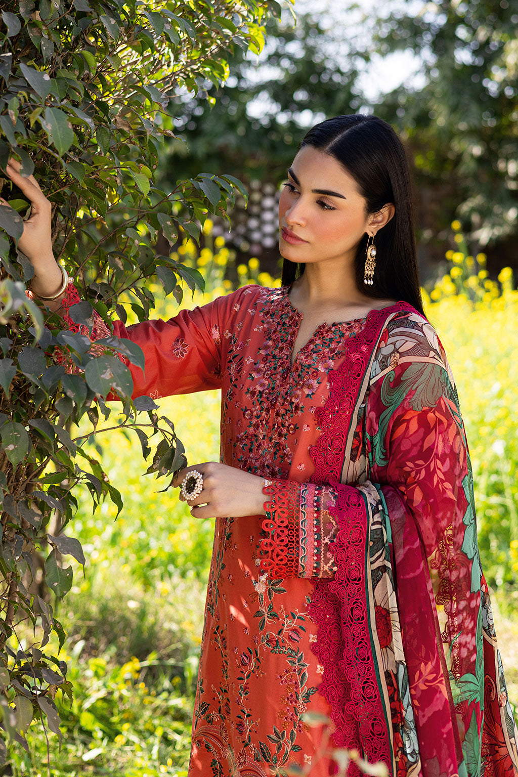 Ramsha | Riwayat Lawn Collection | Y-1205 by Ramsha - Designer Dress - Type: Ladies Clothes - Available at Sana Yasir - 100% Original