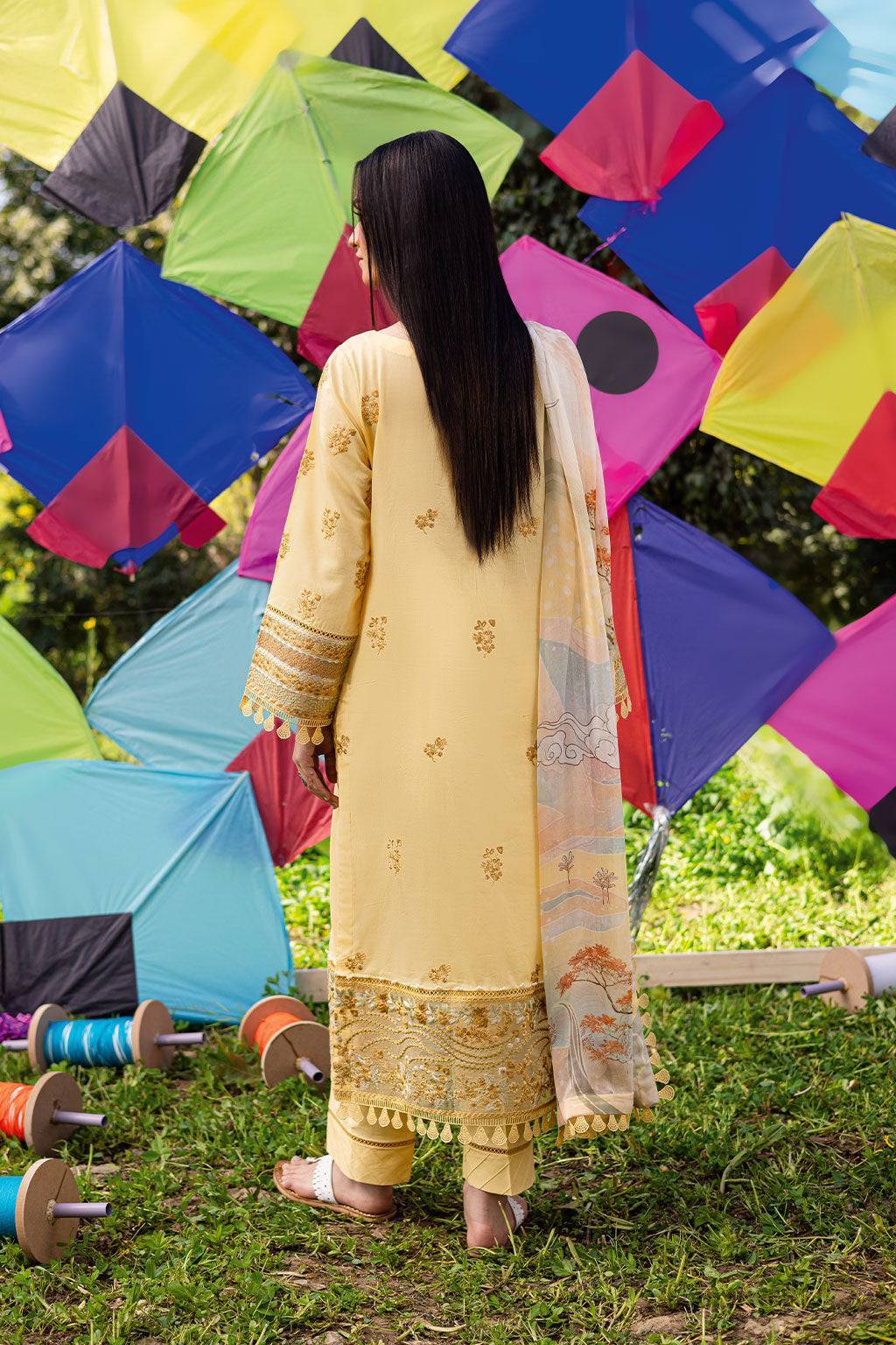 Ramsha | Riwayat Lawn Collection | Y-1207 by Ramsha - Designer Dress - Type: Ladies Clothes - Available at Sana Yasir - 100% Original