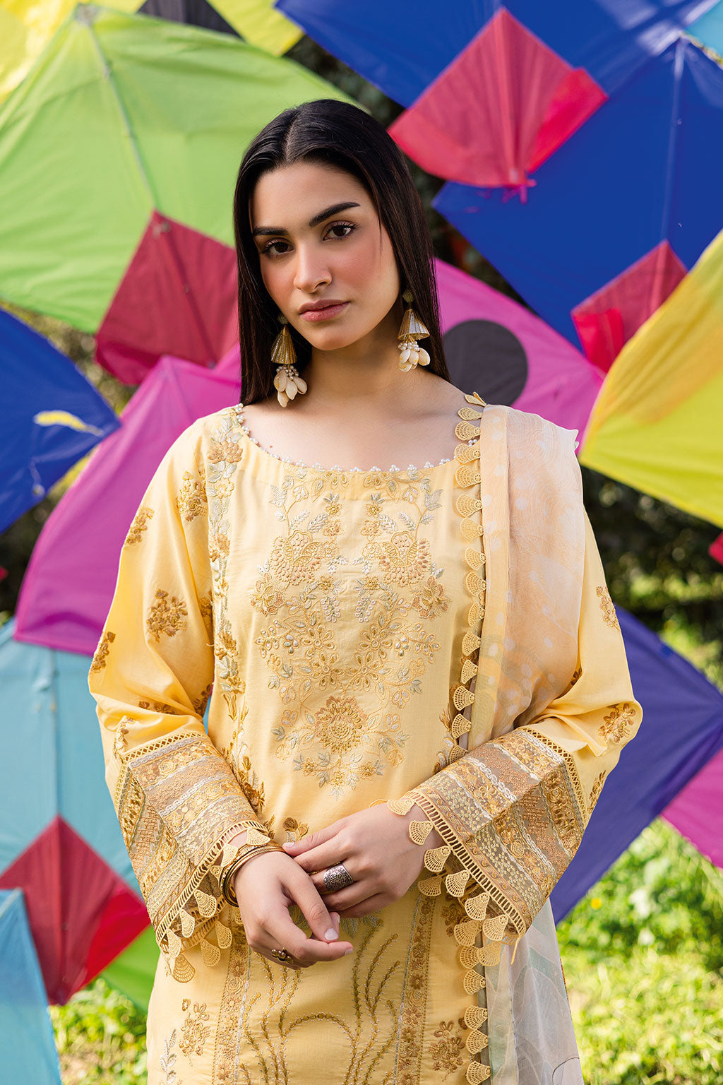 Ramsha | Riwayat Lawn Collection | Y-1207 by Ramsha - Designer Dress - Type: Ladies Clothes - Available at Sana Yasir - 100% Original