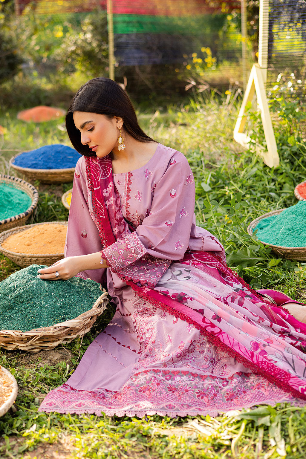 Ramsha | Riwayat Lawn Collection | Y-1209 by Ramsha - Designer Dress - Type: Ladies Clothes - Available at Sana Yasir - 100% Original