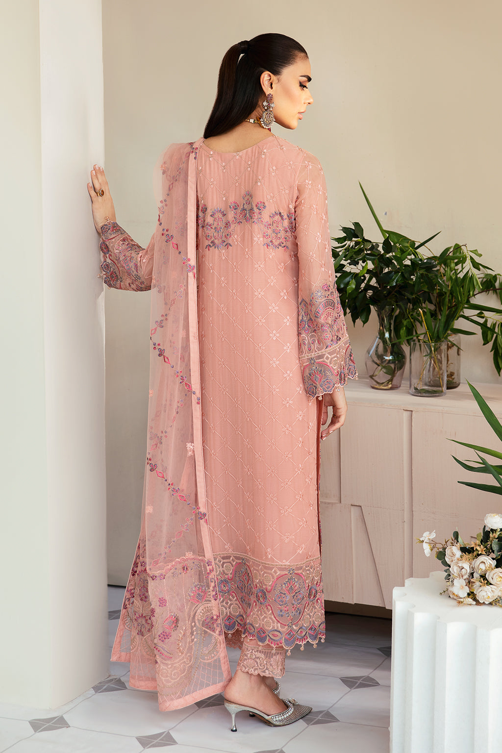 Ramsha | Dastoor Chiffon | P-101 by Ramsha - Designer Dress - Type: Ladies Clothes - Available at Sana Yasir - 100% Original