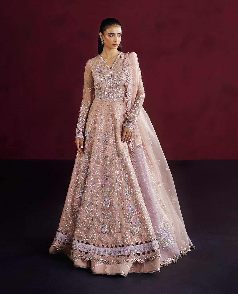 Republic Womenswear | Pieno De Verde Wedding 24 | RWU-24-D4 (Dafne ) by Republic Womenswear - Designer Dress - Type: Ladies Clothes - Available at Sana Yasir - 100% Original