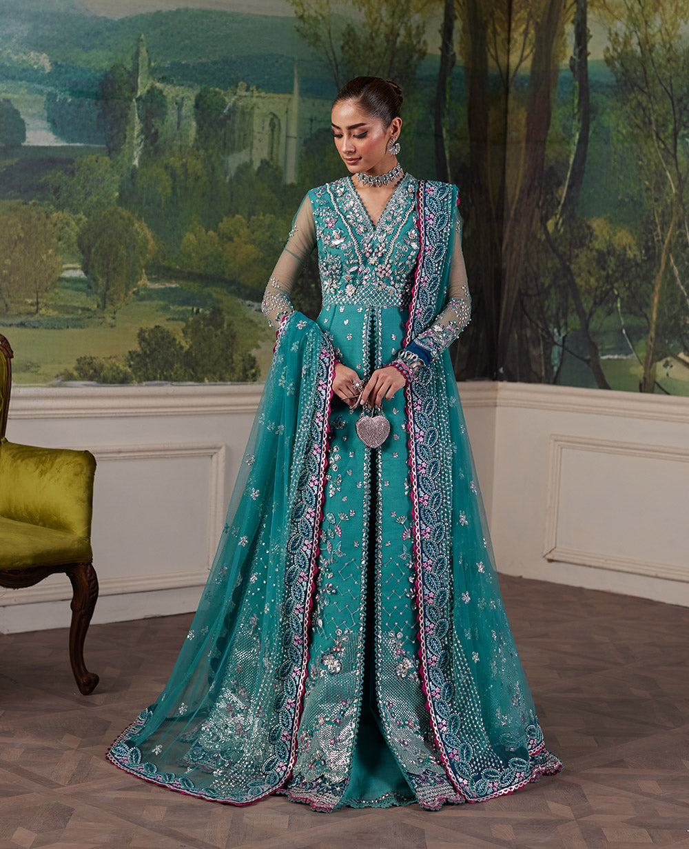 Republic Womenswear | Pieno De Verde Wedding 24 | RWU-24-D6 (Serra ) by Republic Womenswear - Designer Dress - Type: Ladies Clothes - Available at Sana Yasir - 100% Original