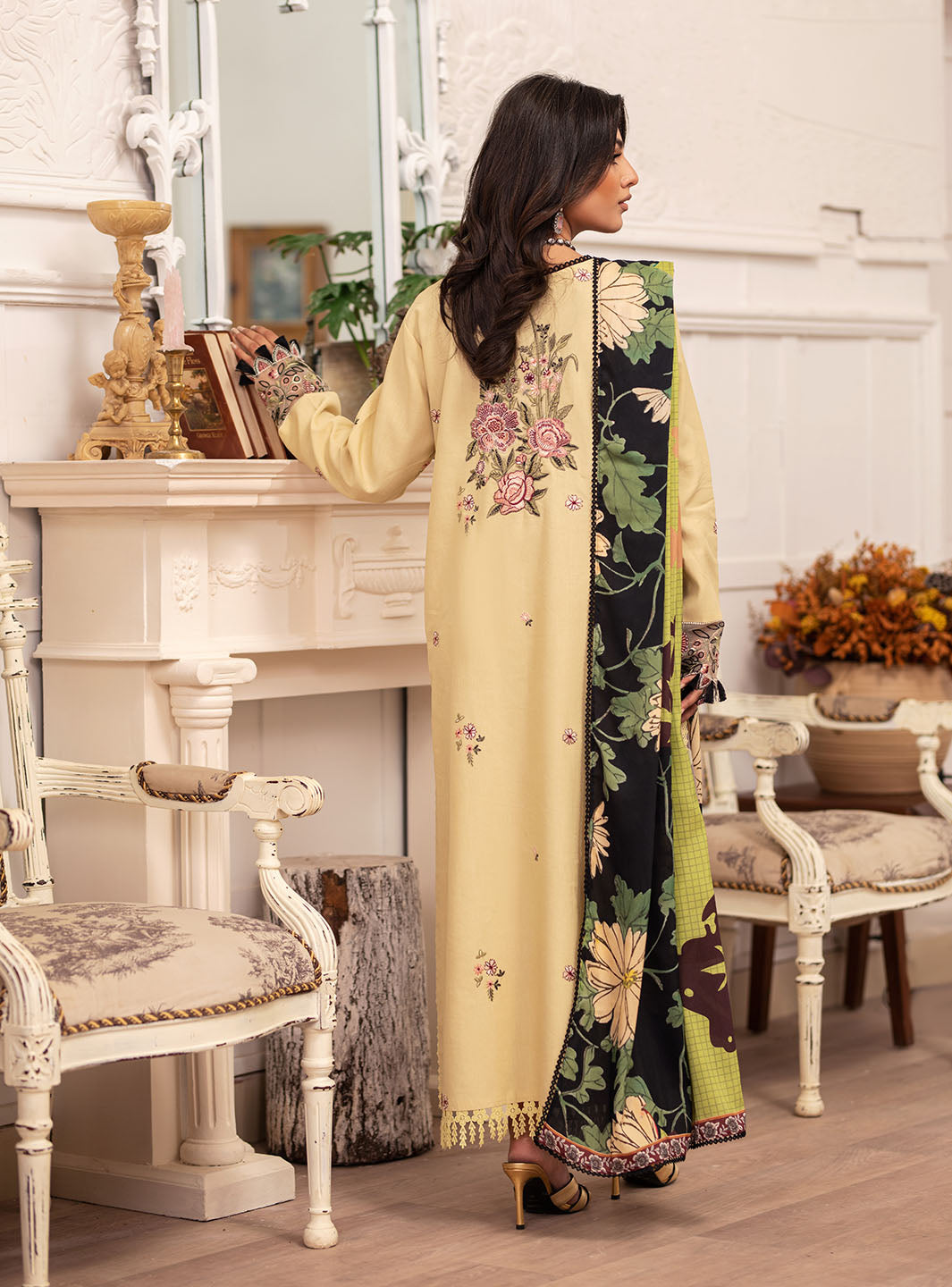 Roheenaz | Meraki Winter Collection | Evie by Roheenaz - Designer Dress - Type: Ladies Clothes - Available at Sana Yasir - 100% Original