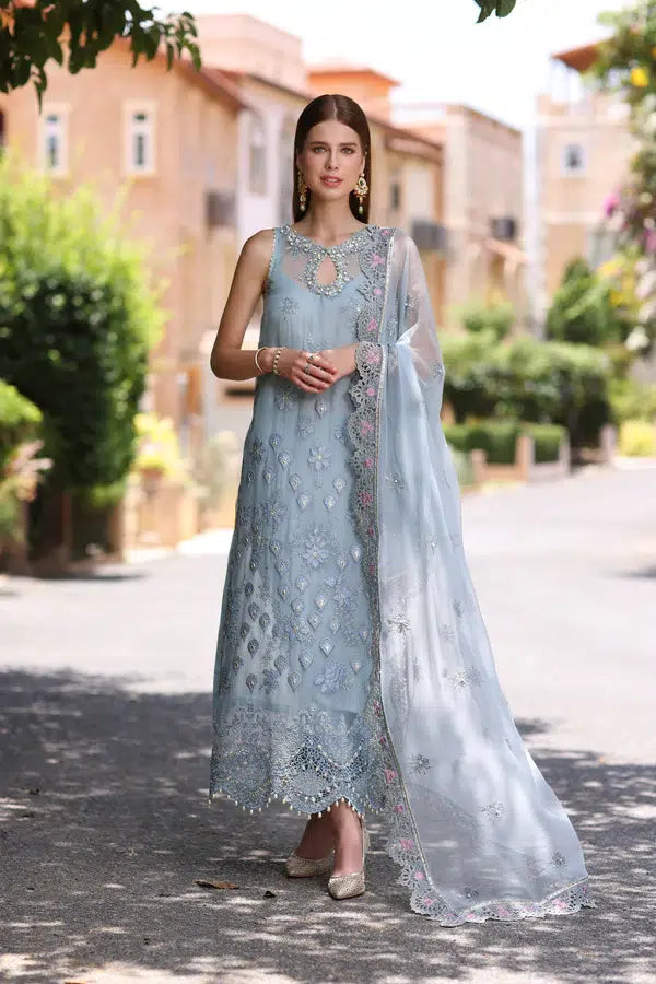 Noor by Saadia Asad | Chiffon Formals 23 | D1-Laira by Noor by Saadia Asad - Designer Dress - Type: Formal - Available at Sana Yasir - 100% Original