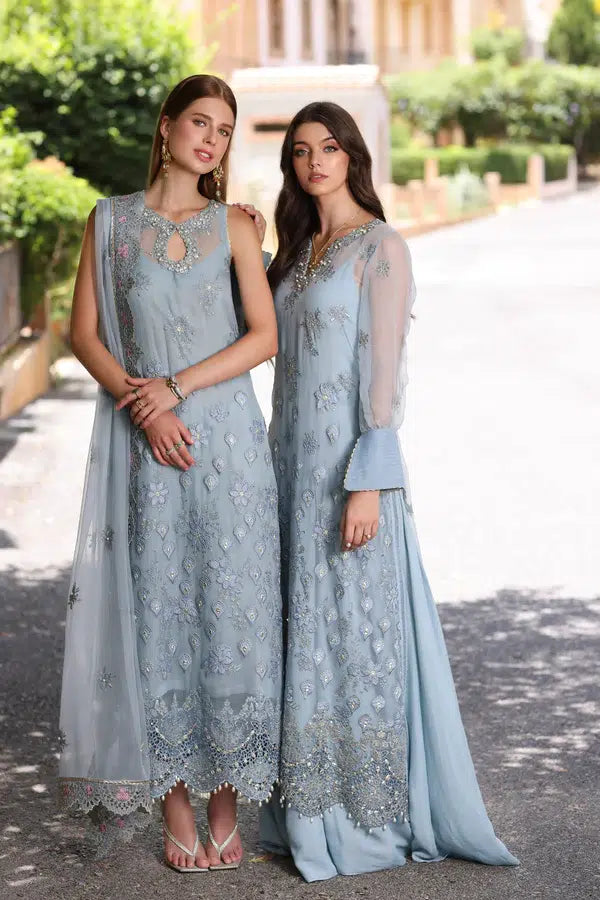 Noor by Saadia Asad | Chiffon Formals 23 | D1-Laira by Noor by Saadia Asad - Designer Dress - Type: Formal - Available at Sana Yasir - 100% Original