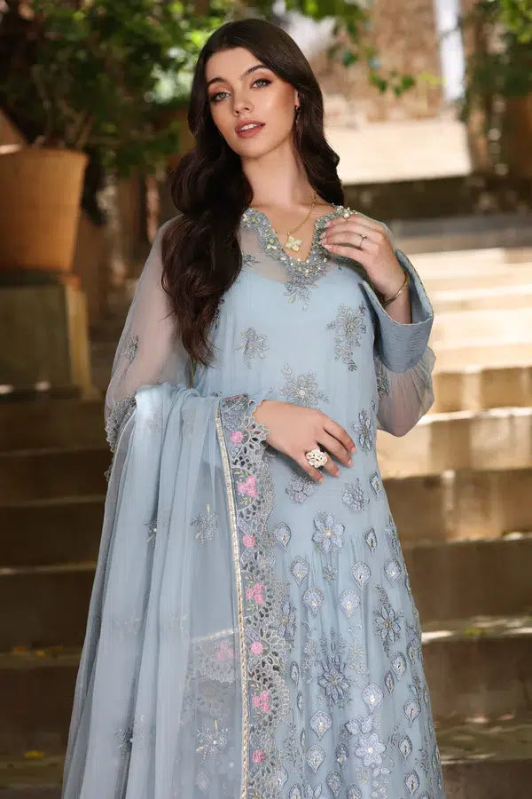 Noor by Saadia Asad | Chiffon Formals 23 | D1-Laira by Noor by Saadia Asad - Designer Dress - Type: Formal - Available at Sana Yasir - 100% Original