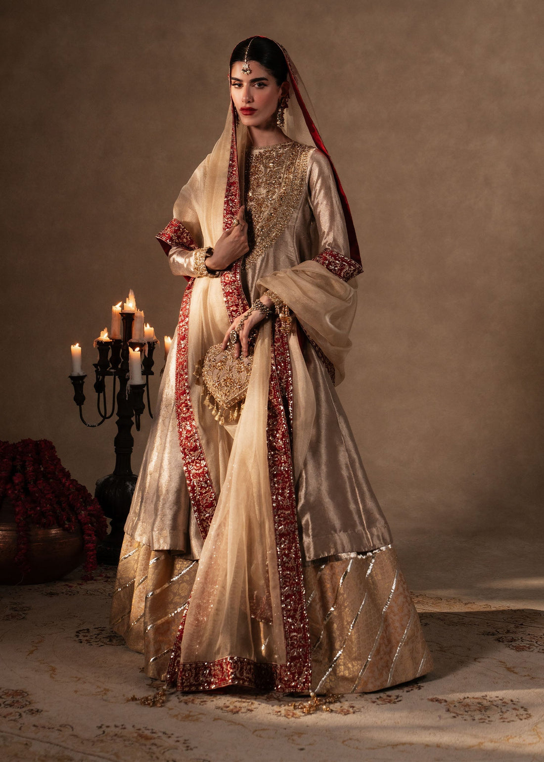 Sadaf Fawad Khan | Nafees Formals 25 | Zarrah by Sadaf Fawad Khan - Designer Dress - Type: Ladies Clothes - Available at Sana Yasir - 100% Original