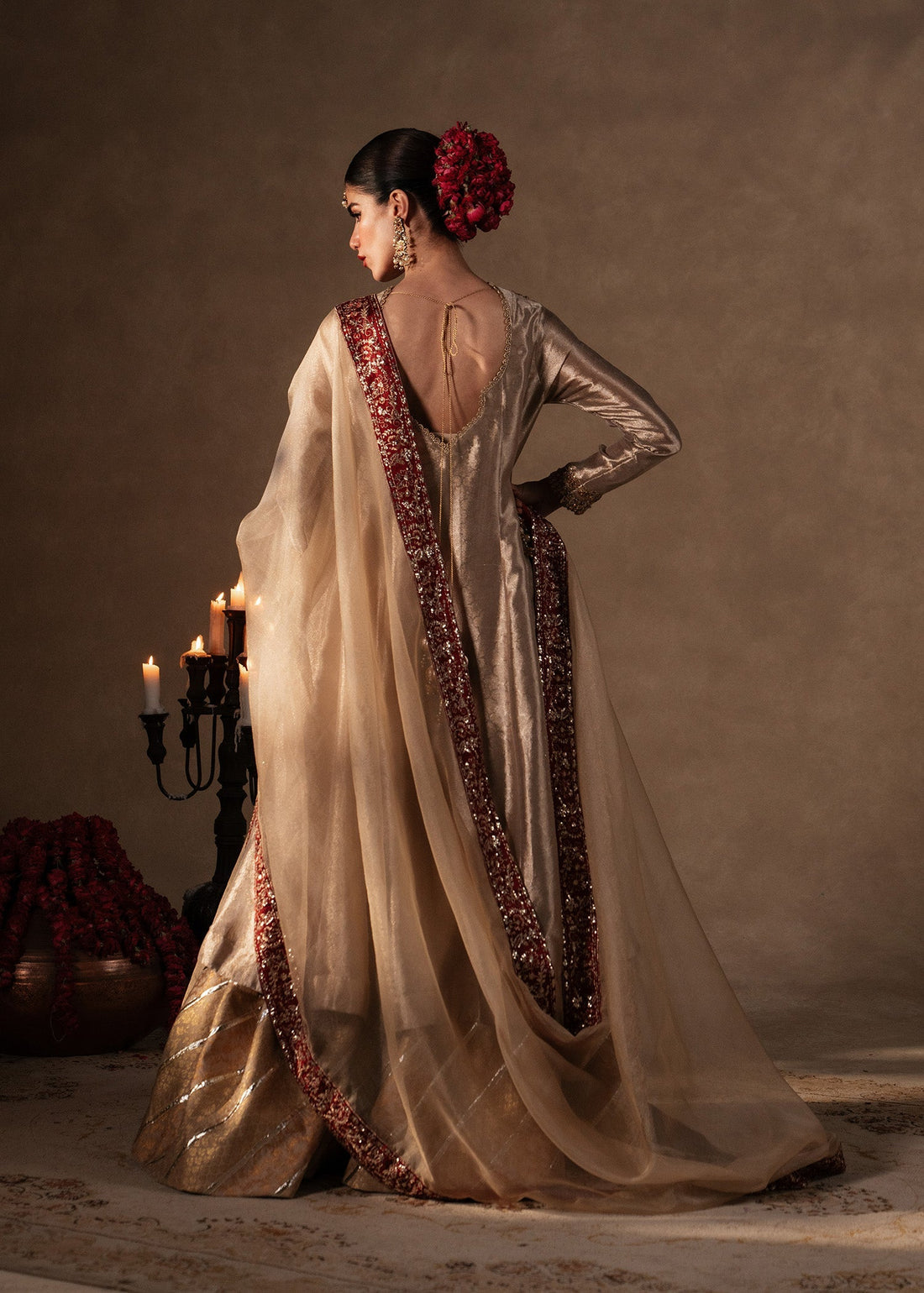 Sadaf Fawad Khan | Nafees Formals 25 | Zarrah by Sadaf Fawad Khan - Designer Dress - Type: Ladies Clothes - Available at Sana Yasir - 100% Original