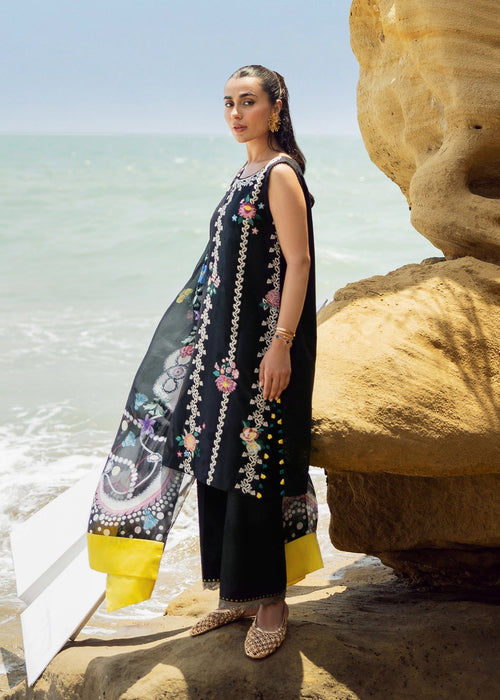Sadaf Fawad Khan | Siraa Lawn 25 | Luna by Sadaf Fawad Khan - Designer Dress - Type: Ladies Clothes - Available at Sana Yasir - 100% Original