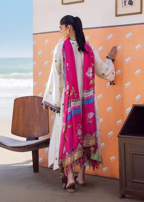 Sadaf Fawad Khan | Siraa Lawn 25 | Rosa by Sadaf Fawad Khan - Designer Dress - Type: Ladies Clothes - Available at Sana Yasir - 100% Original