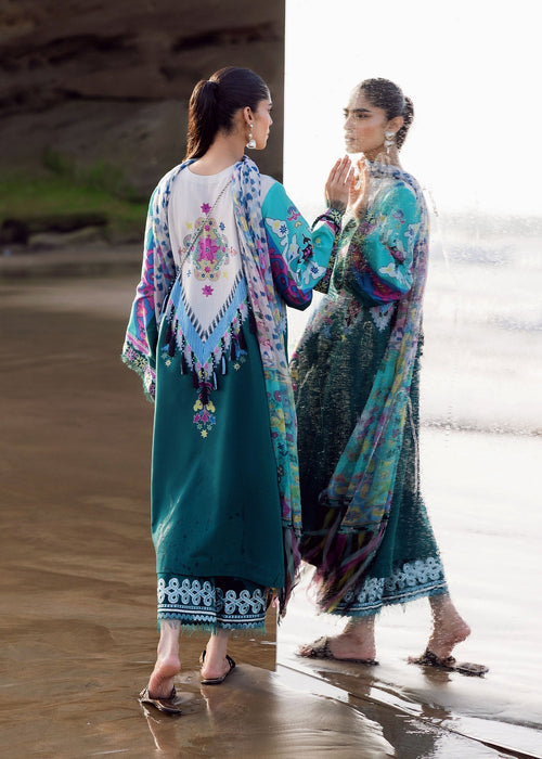 Sadaf Fawad Khan | Siraa Lawn 25 | Surf Gypsy by Sadaf Fawad Khan - Designer Dress - Type: Ladies Clothes - Available at Sana Yasir - 100% Original