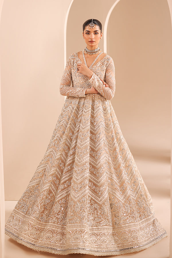Saffron | Edel Formals Collection 24 | 07 Crystal Bloom by Saffron - Designer Dress - Type: Ladies Clothes - Available at Sana Yasir - 100% Original