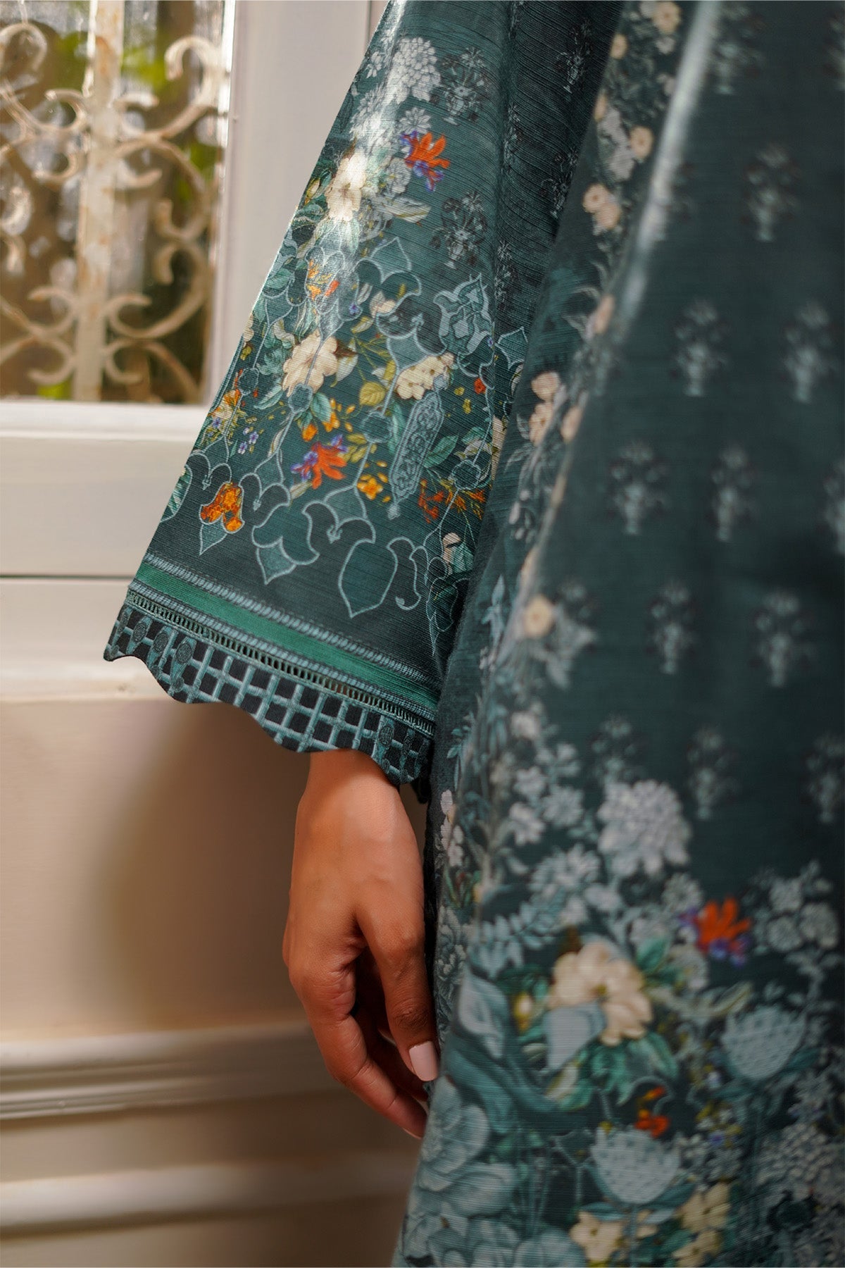 Sahar | Autumn Winter 2024 | Green Elixir by Sahar - Designer Dress - Type: Ladies Clothes - Available at Sana Yasir - 100% Original