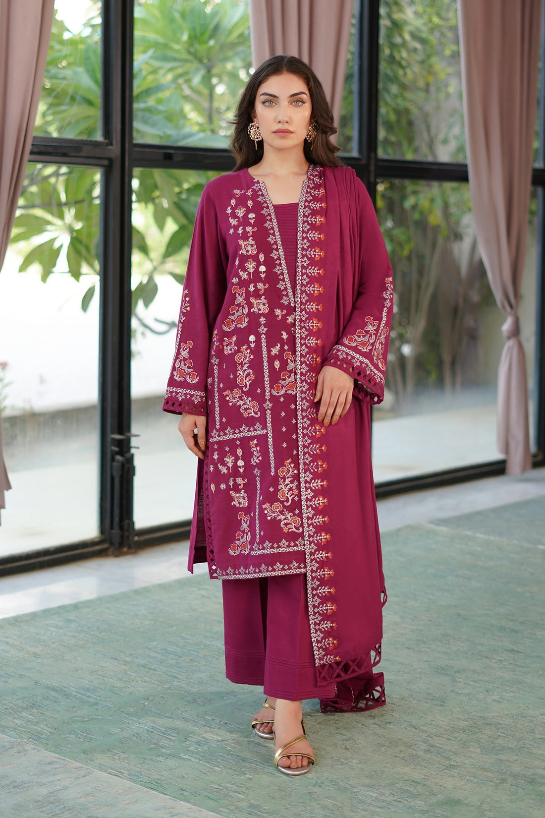 Sahar | Autumn Winter 2024 | Legacy Luxe by Sahar - Designer Dress - Type: Ladies Clothes - Available at Sana Yasir - 100% Original