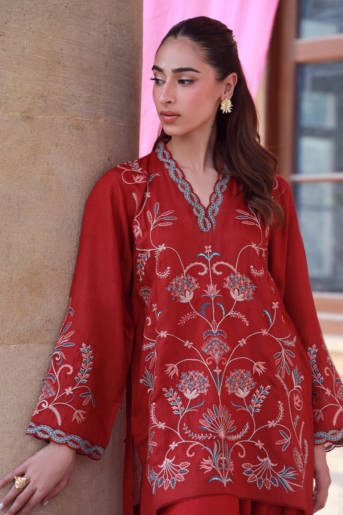 Sahar | Luxe Pret 25 | Crimson Garden