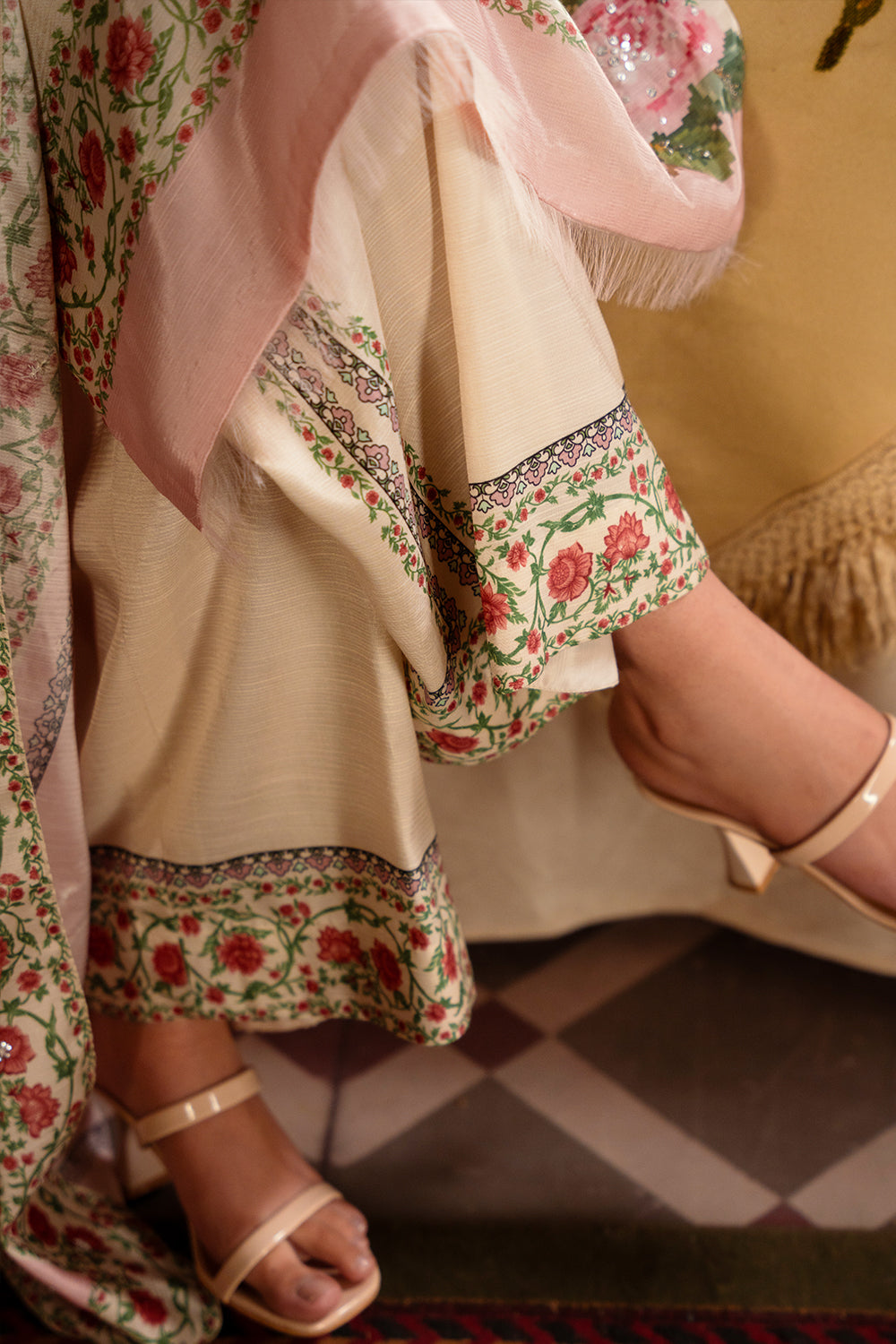Saira Rizwan | Dahini Silk Pret | ADELIA -SRLP07-25