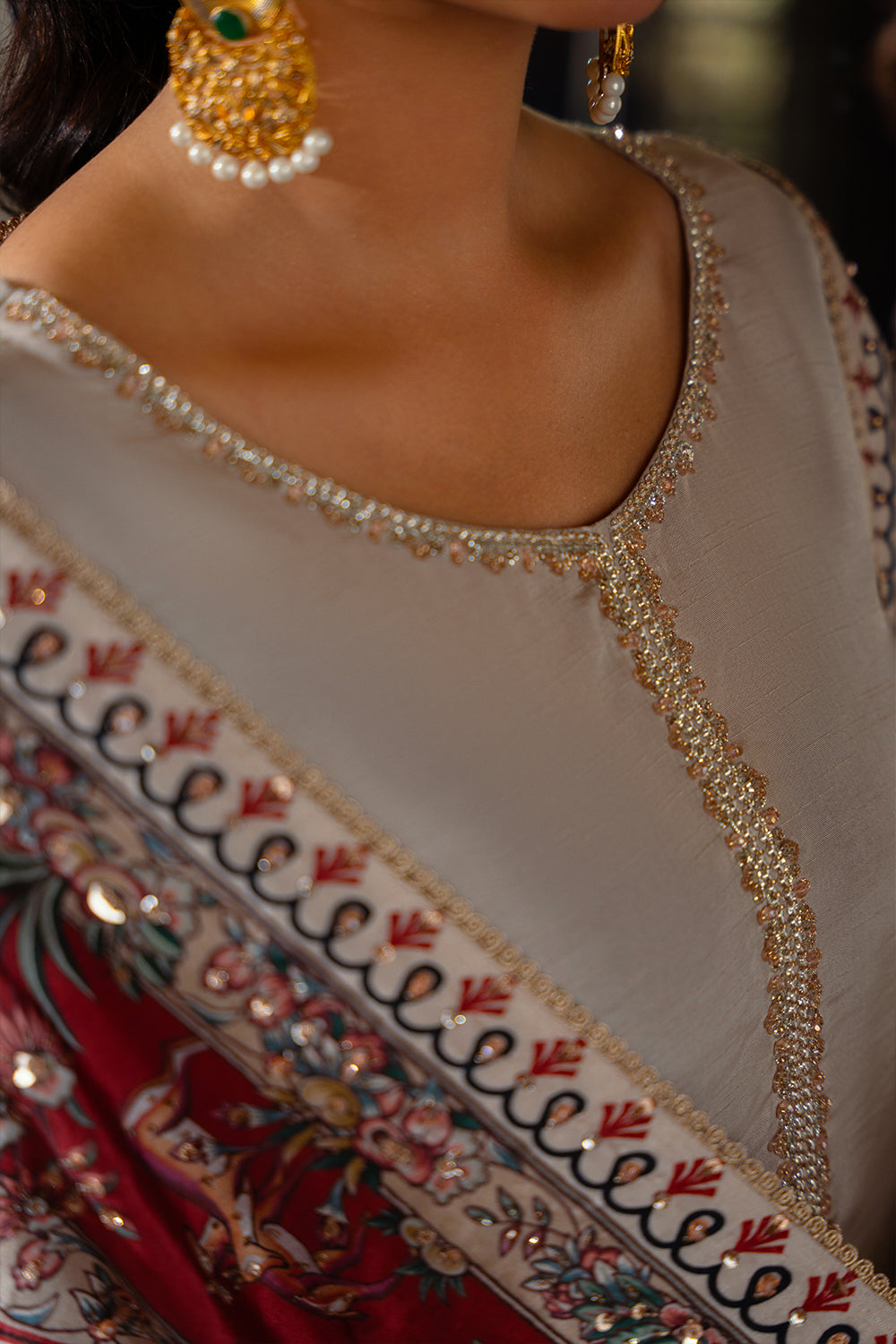 Saira Rizwan | Dahini Silk Pret | DUNE - SRLP01-25