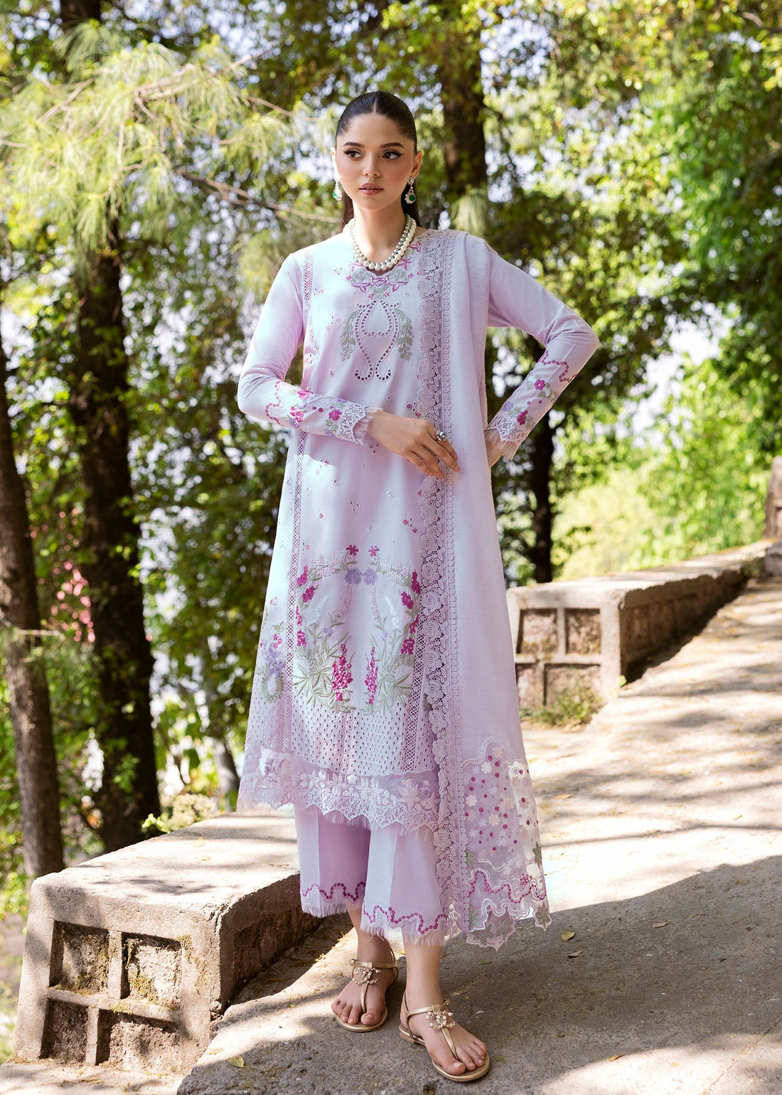 Saira Shakira | Bloom Lawn 25 | FAYE 7-A by Saira Shakira - Designer Dress - Type: Ladies Clothes - Available at Sana Yasir - 100% Original