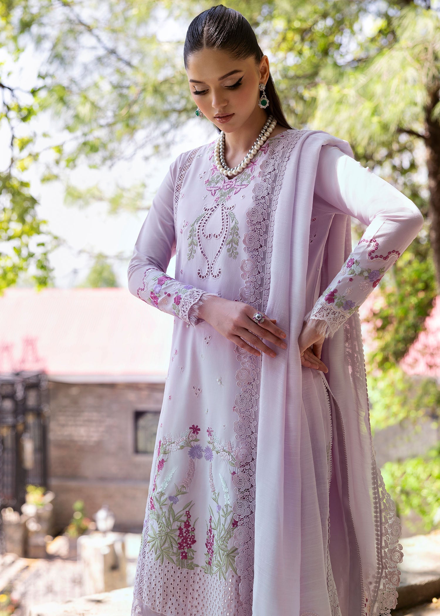 Saira Shakira | Bloom Lawn 25 | FAYE 7-A by Saira Shakira - Designer Dress - Type: Ladies Clothes - Available at Sana Yasir - 100% Original
