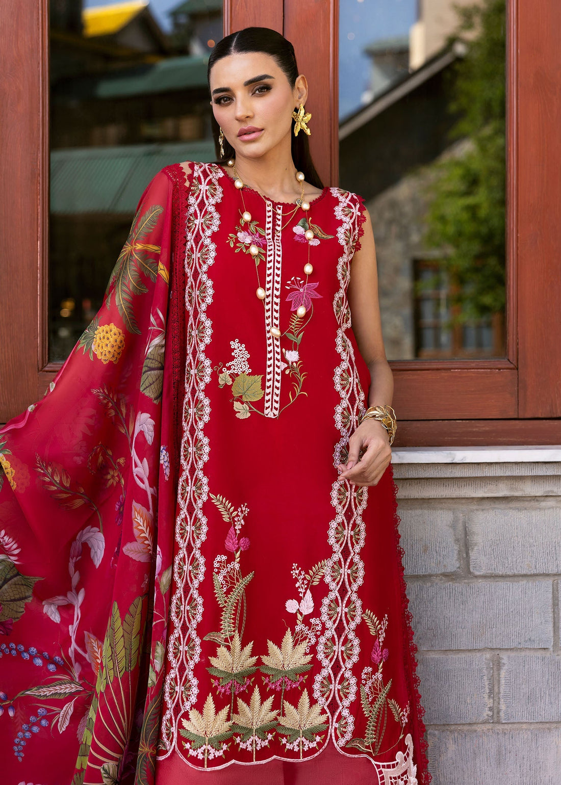 Saira Shakira | Bloom Lawn 25 | SAUVAGE 6-A by Saira Shakira - Designer Dress - Type: Ladies Clothes - Available at Sana Yasir - 100% Original