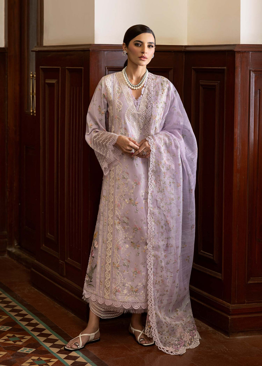 Saira Shakira | Bloom Lawn 25 | SWEET OPEL 8-A by Saira Shakira - Designer Dress - Type: Ladies Clothes - Available at Sana Yasir - 100% Original