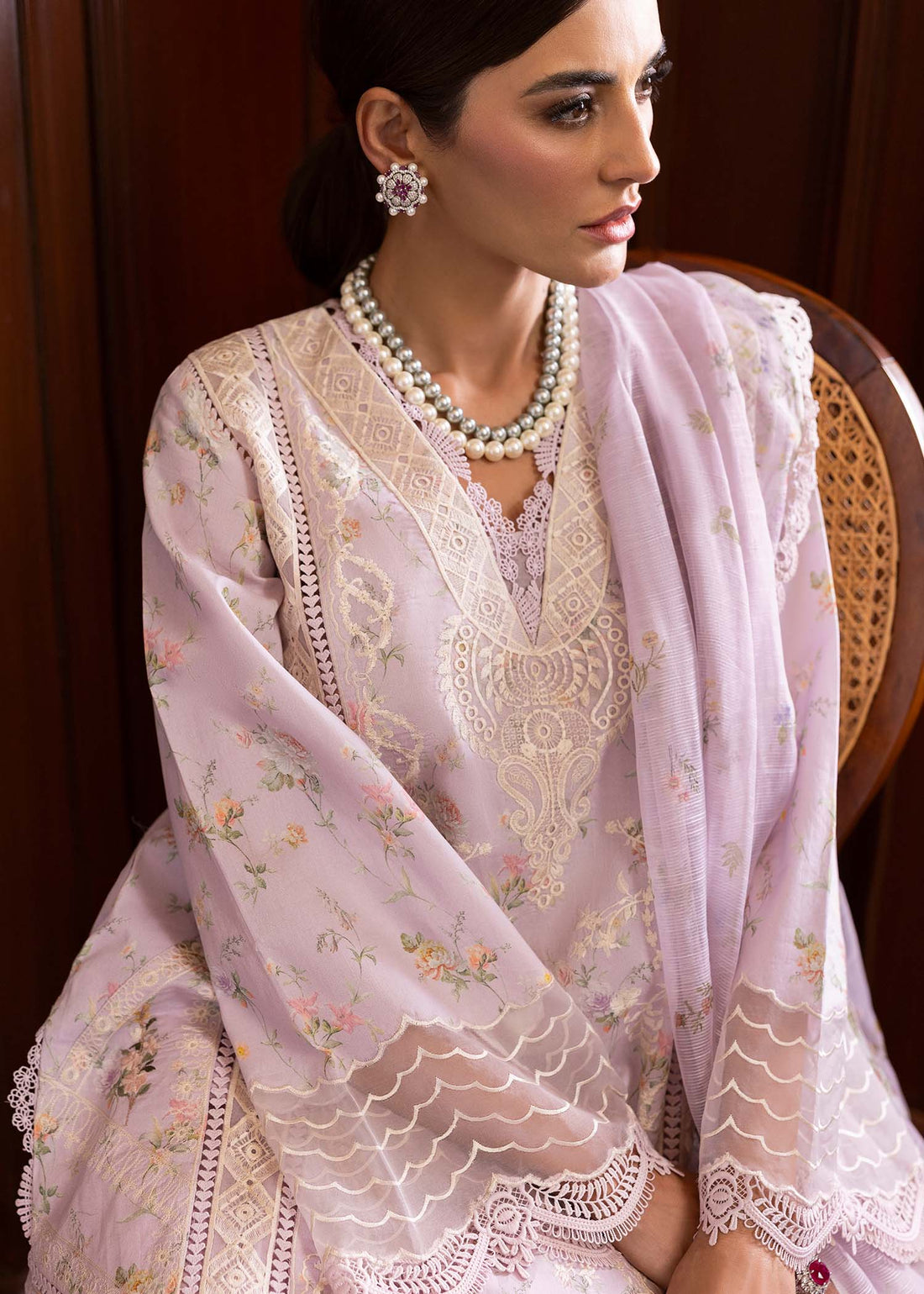 Saira Shakira | Bloom Lawn 25 | SWEET OPEL 8-A by Saira Shakira - Designer Dress - Type: Ladies Clothes - Available at Sana Yasir - 100% Original