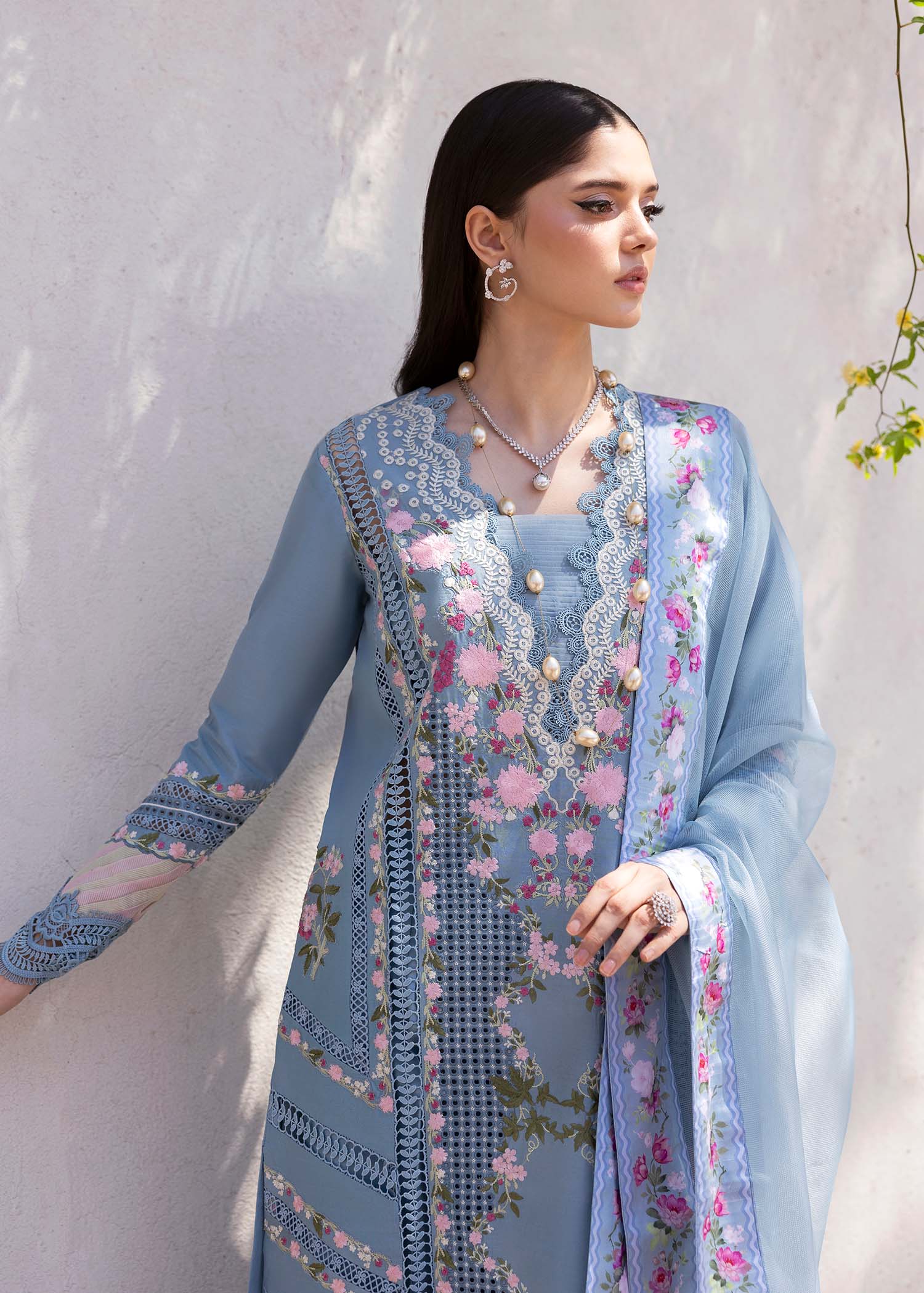 Saira Shakira | Bloom Lawn 25 | ZERENE 1-B by Saira Shakira - Designer Dress - Type: Ladies Clothes - Available at Sana Yasir - 100% Original