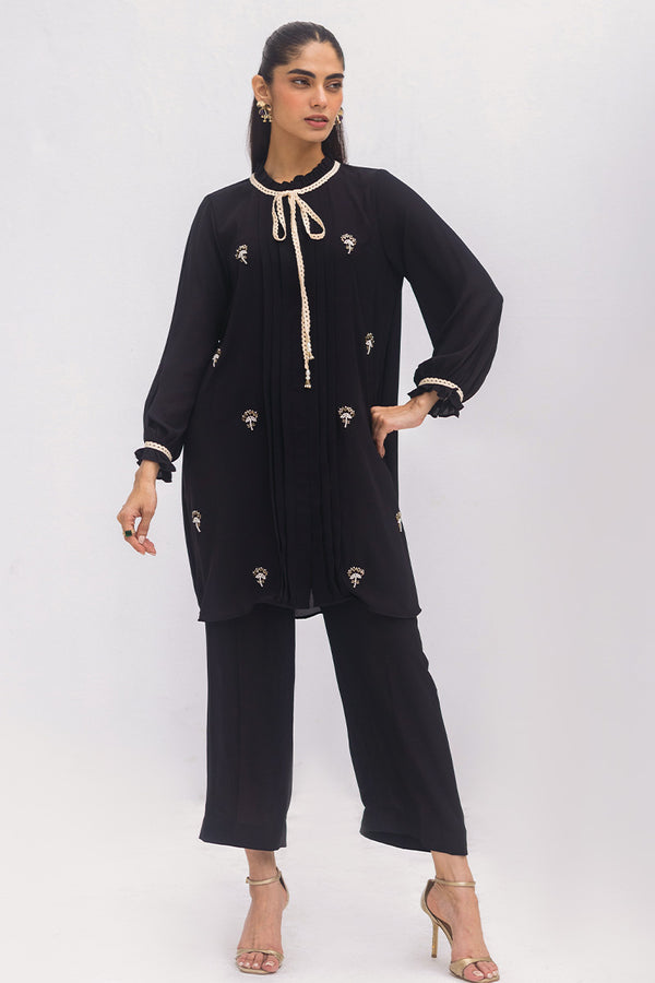 Sana Abbas | La Fiesta | Espresso by Sana Abbas - Designer Dress - Type: Ladies Clothes - Available at Sana Yasir - 100% Original