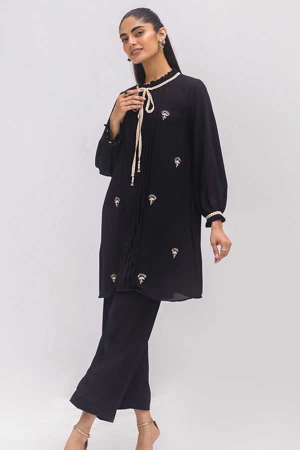 Sana Abbas | La Fiesta | Espresso by Sana Abbas - Designer Dress - Type: Ladies Clothes - Available at Sana Yasir - 100% Original