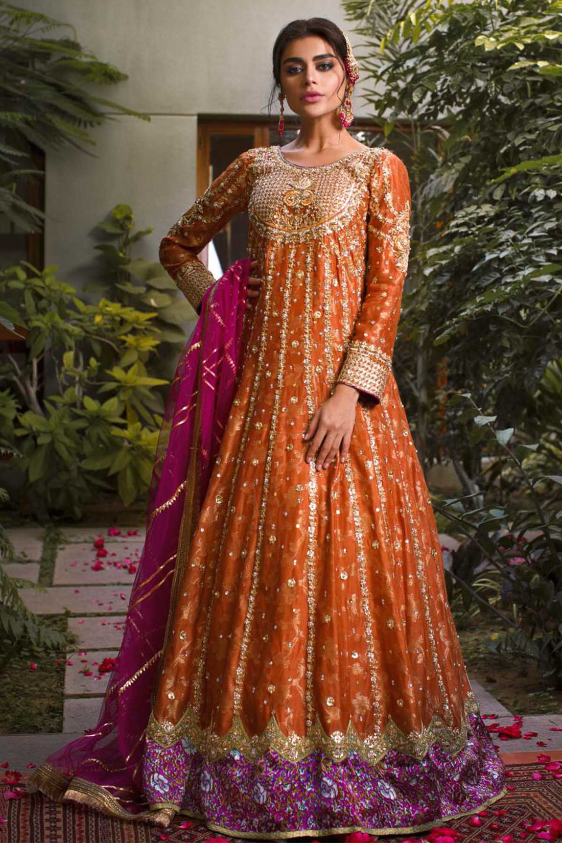 Sana Abbas | Wedding Formals | Kanwal by Sana Abbas - Designer Dress - Type: Ladies Clothes - Available at Sana Yasir - 100% Original