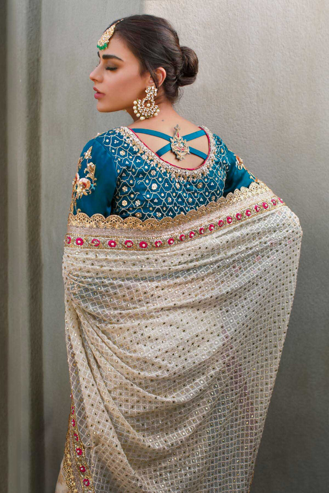 Sana Abbas | Wedding Formals | Roshina by Sana Abbas - Designer Dress - Type: Ladies Clothes - Available at Sana Yasir - 100% Original