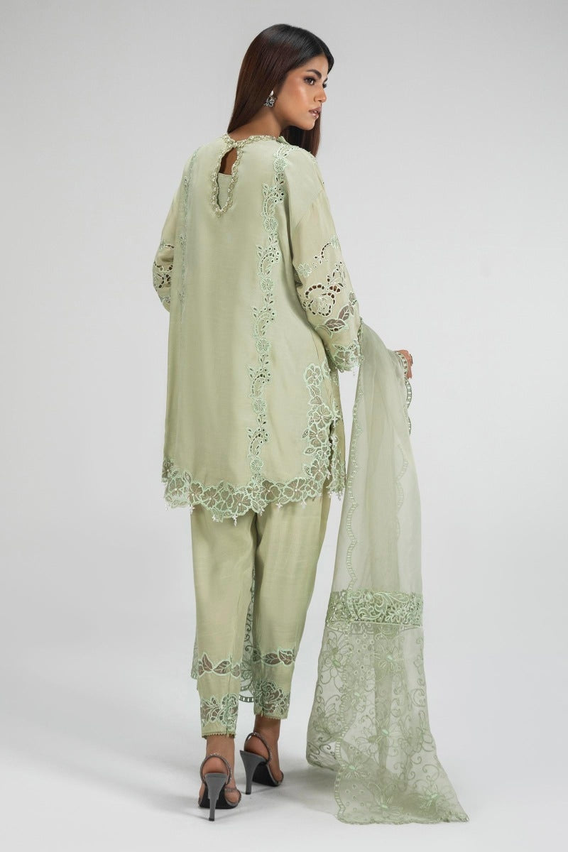 Sana Safinaz | Luxury Pret | FW23FOR127 by Sana Safinaz - Designer Dress - Type: Ladies Clothes - Available at Sana Yasir - 100% Original