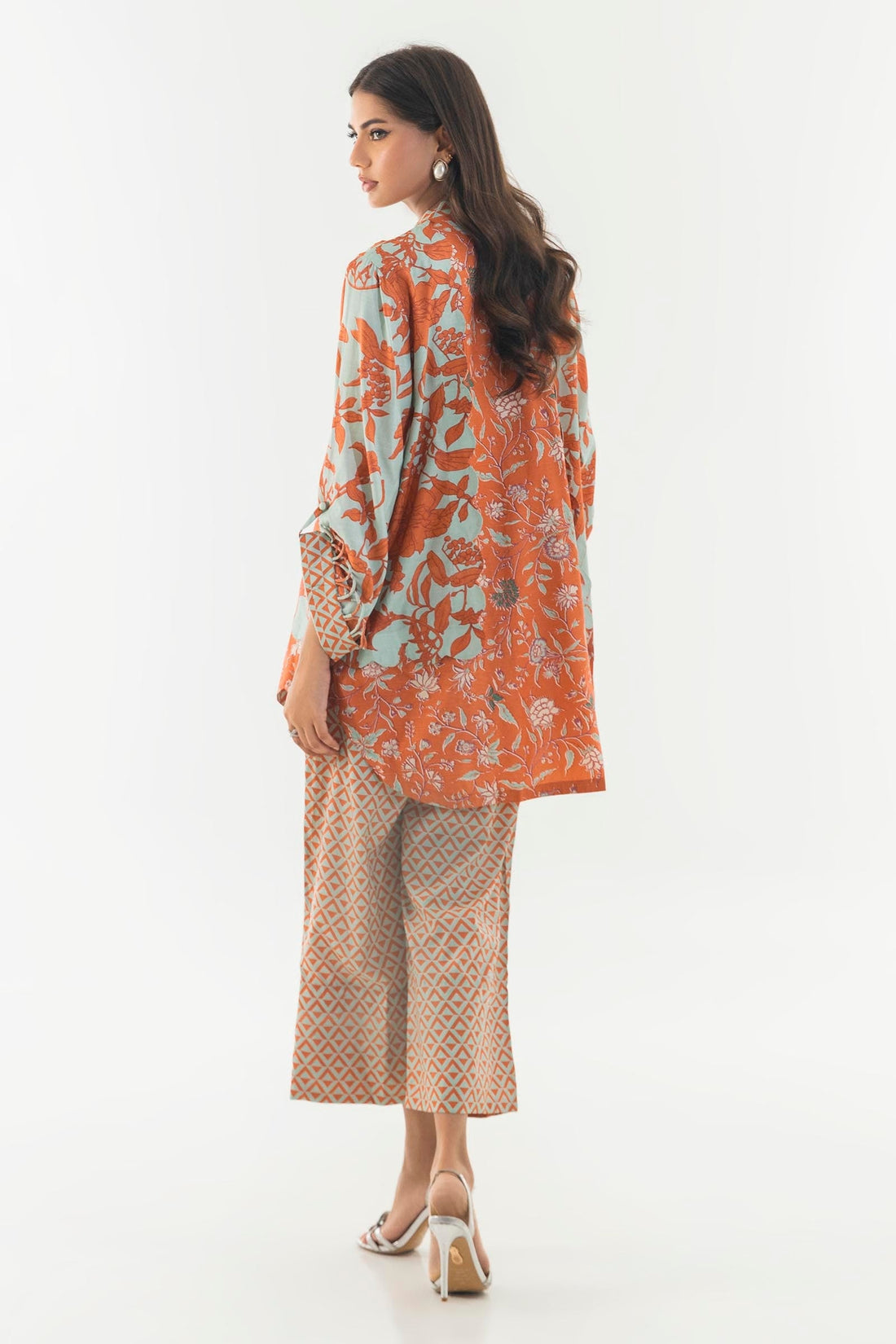 Sana Safinaz | Luxury Pret | SS24FOR228P2T by Sana Safinaz - Designer Dress - Type: Ladies Clothes - Available at Sana Yasir - 100% Original