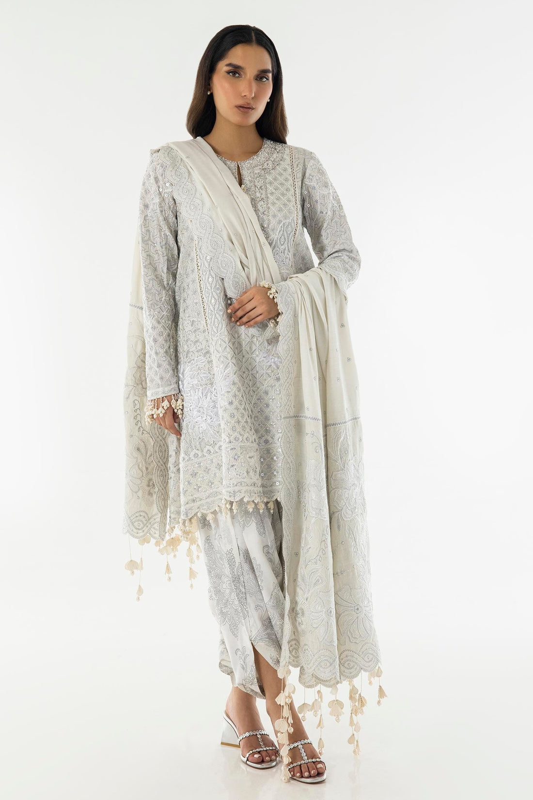 Sana Safinaz | Luxury Pret | SS24FOR246P3 by Sana Safinaz - Designer Dress - Type: Ladies Clothes - Available at Sana Yasir - 100% Original