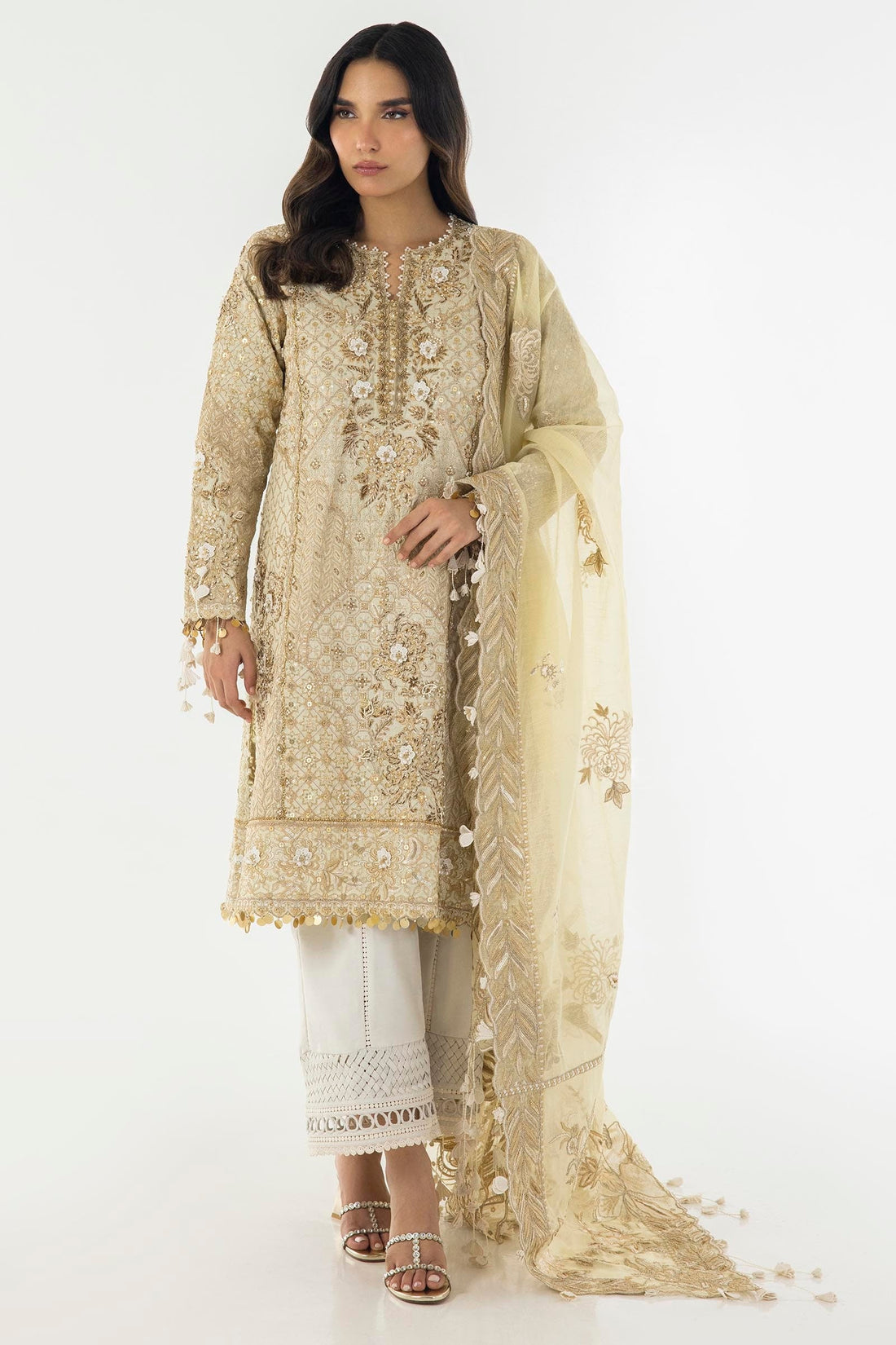 Sana Safinaz | Luxury Pret | SS24FOR251P3 by Sana Safinaz - Designer Dress - Type: Ladies Clothes - Available at Sana Yasir - 100% Original