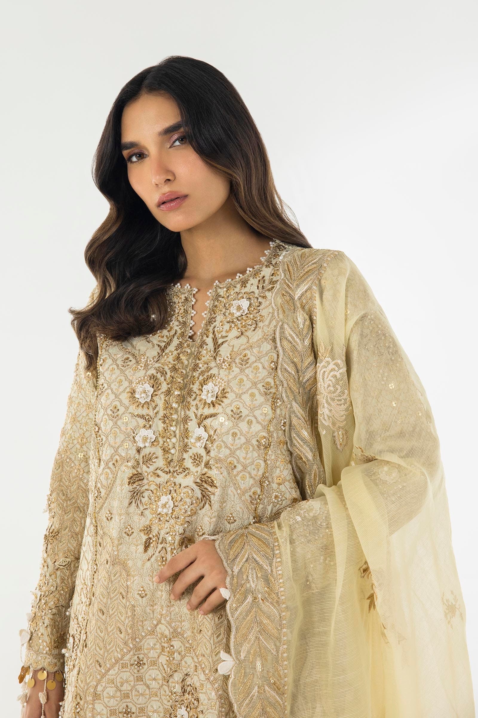 Sana Safinaz | Luxury Pret | SS24FOR251P3 by Sana Safinaz - Designer Dress - Type: Ladies Clothes - Available at Sana Yasir - 100% Original