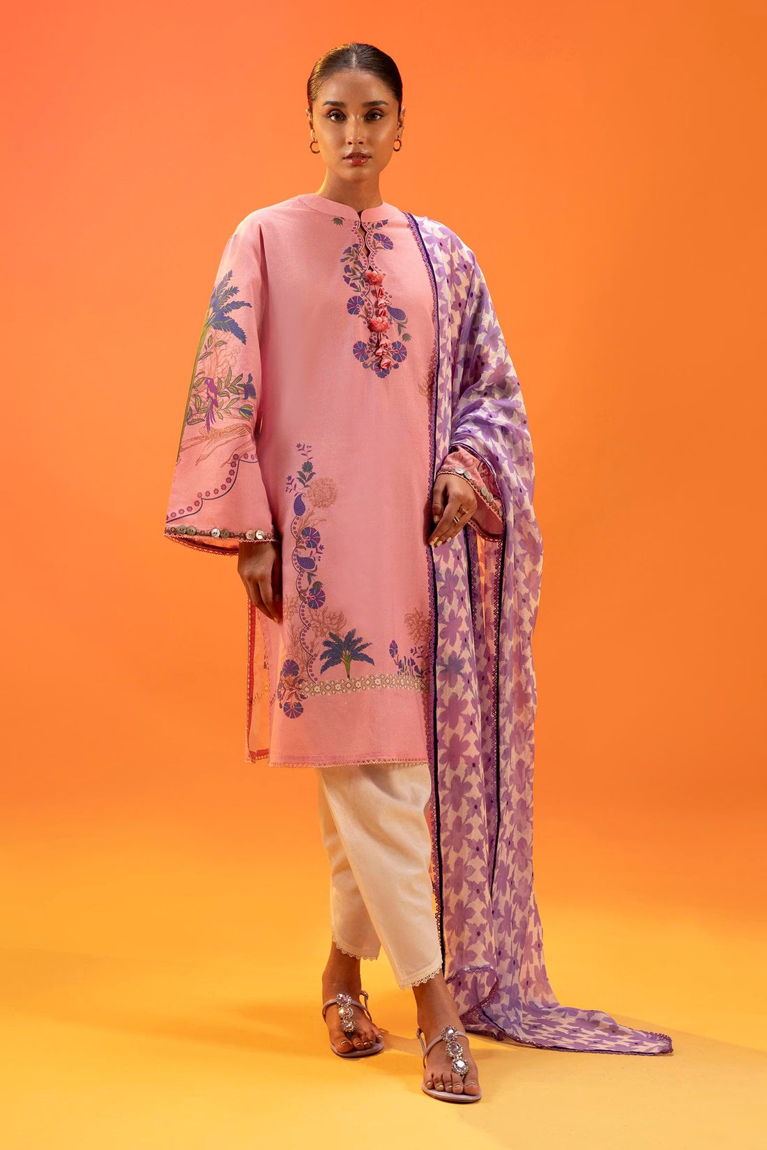Sana Safinaz | Mahay Summer 25 | 001B by Sana Safinaz - Designer Dress - Type: Ladies Clothes - Available at Sana Yasir - 100% Original