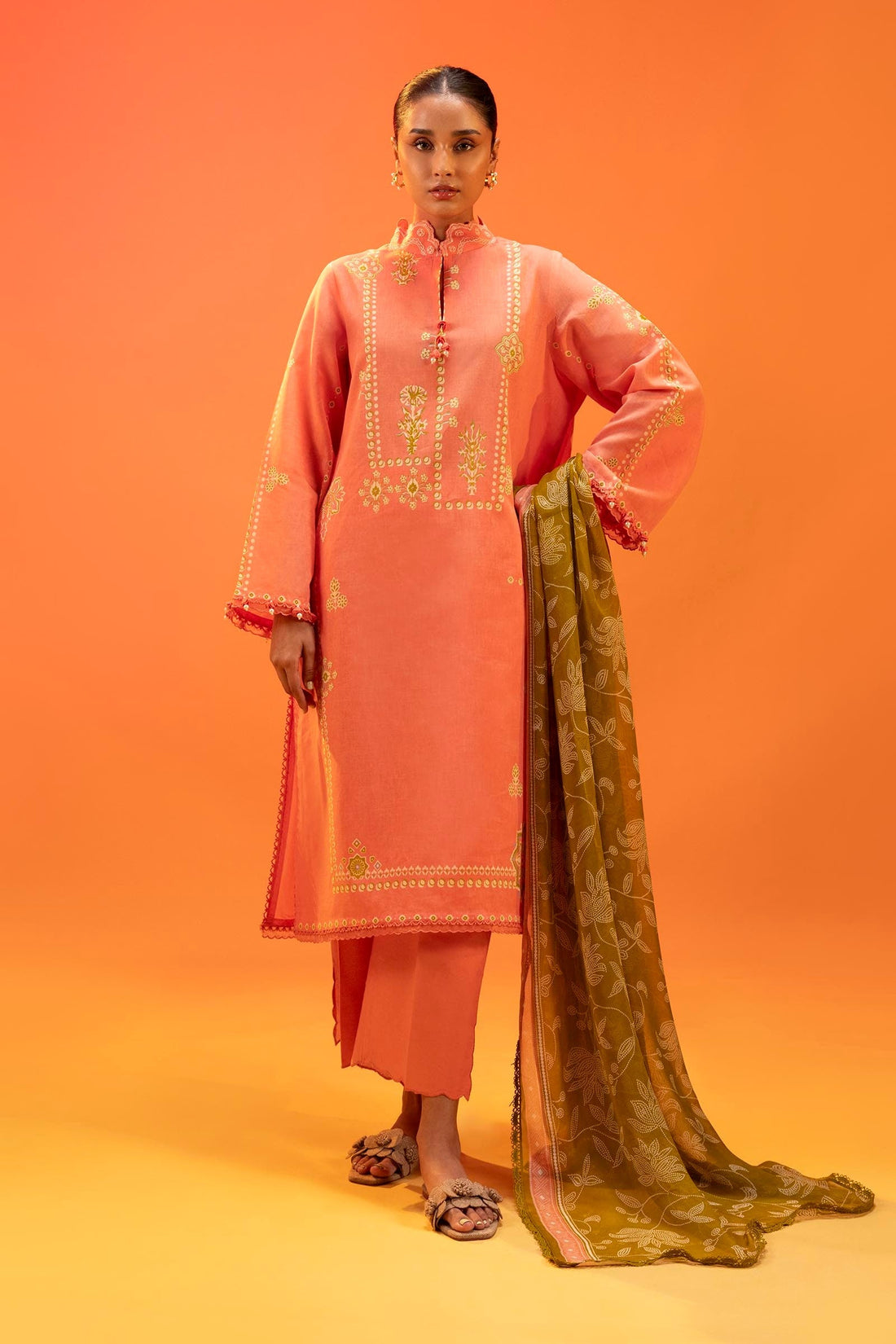Sana Safinaz | Mahay Summer 25 | 003A by Sana Safinaz - Designer Dress - Type: Ladies Clothes - Available at Sana Yasir - 100% Original