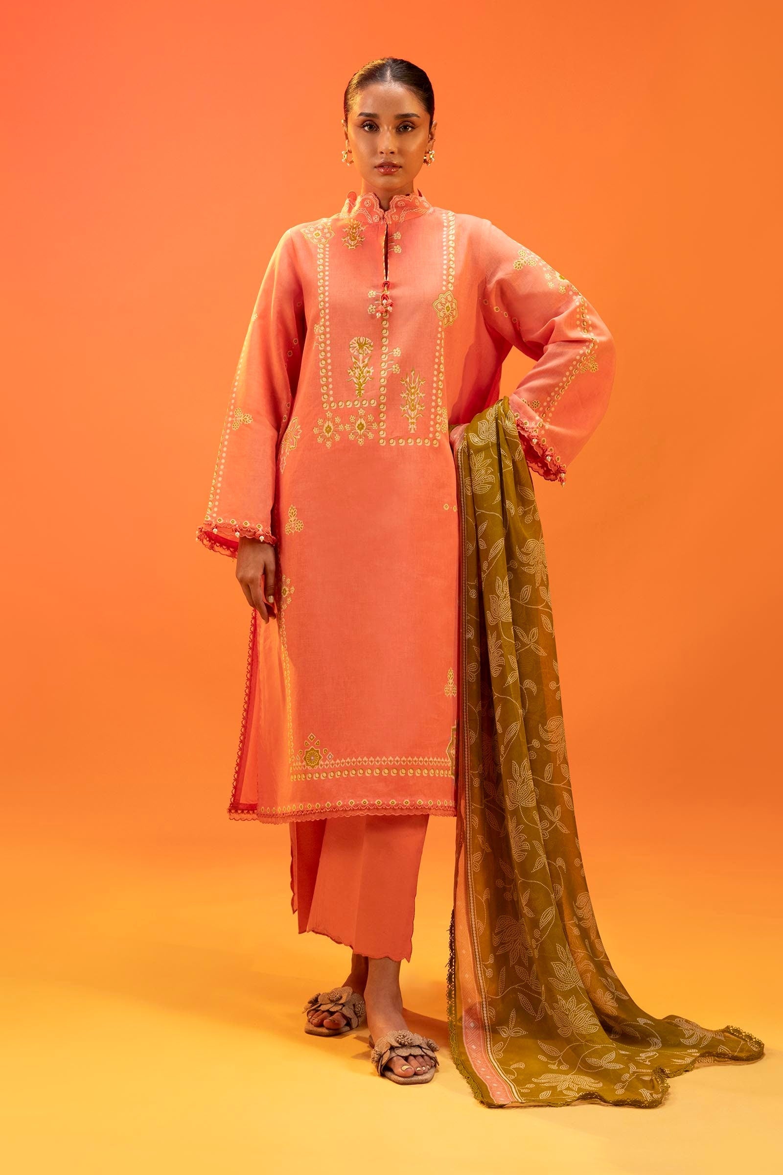 Sana Safinaz | Mahay Summer 25 | 003A by Sana Safinaz - Designer Dress - Type: Ladies Clothes - Available at Sana Yasir - 100% Original