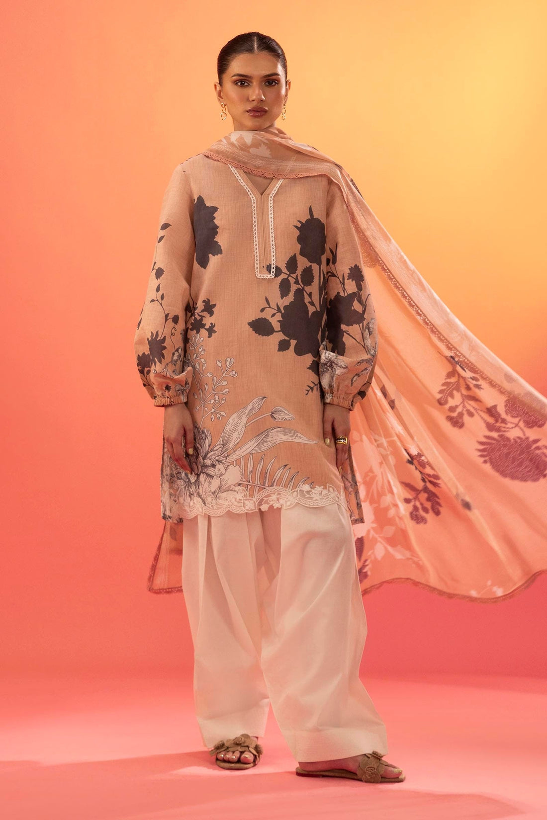 Sana Safinaz | Mahay Summer 25 | 004A by Sana Safinaz - Designer Dress - Type: Ladies Clothes - Available at Sana Yasir - 100% Original