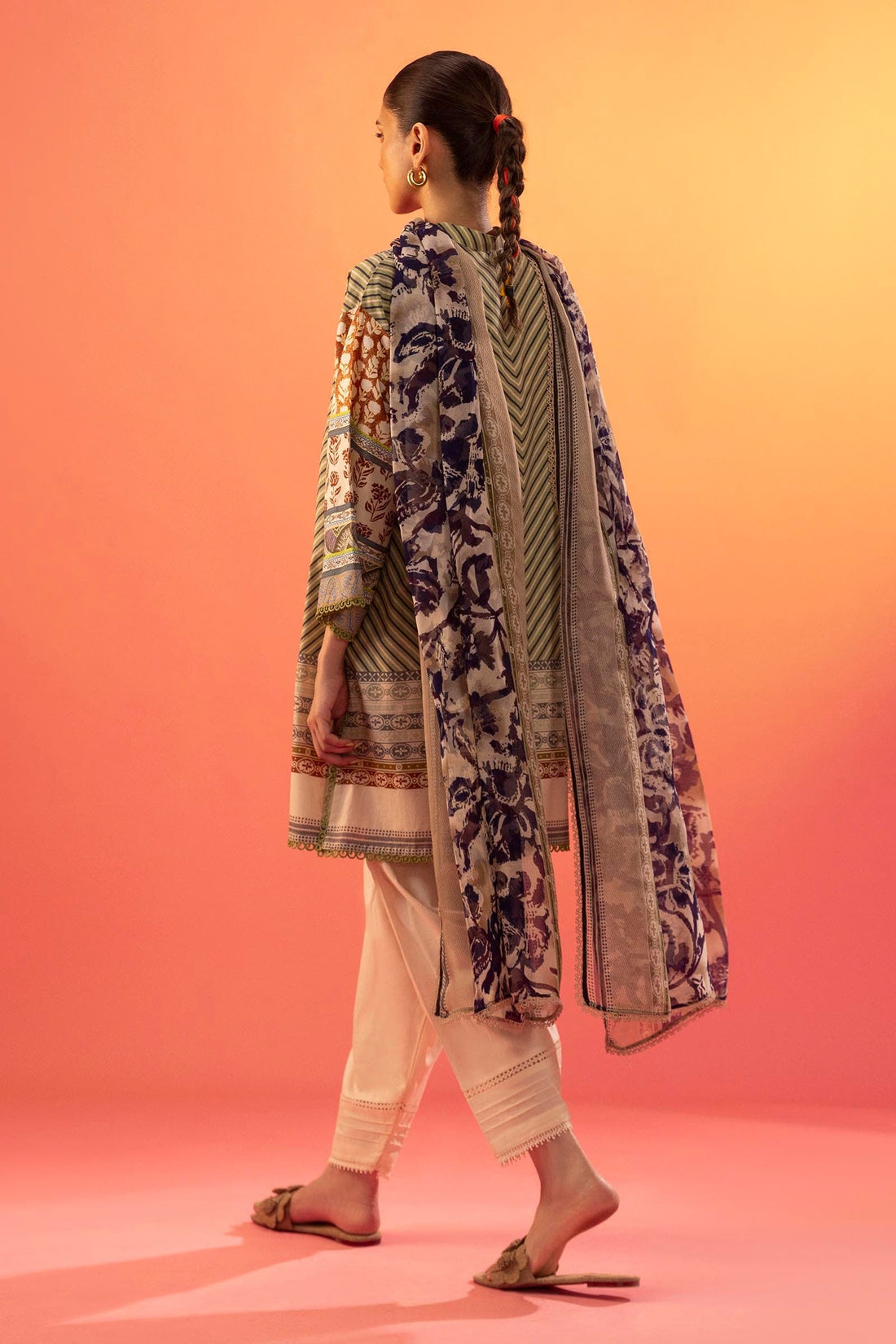 Sana Safinaz | Mahay Summer 25 | 006A by Sana Safinaz - Designer Dress - Type: Ladies Clothes - Available at Sana Yasir - 100% Original