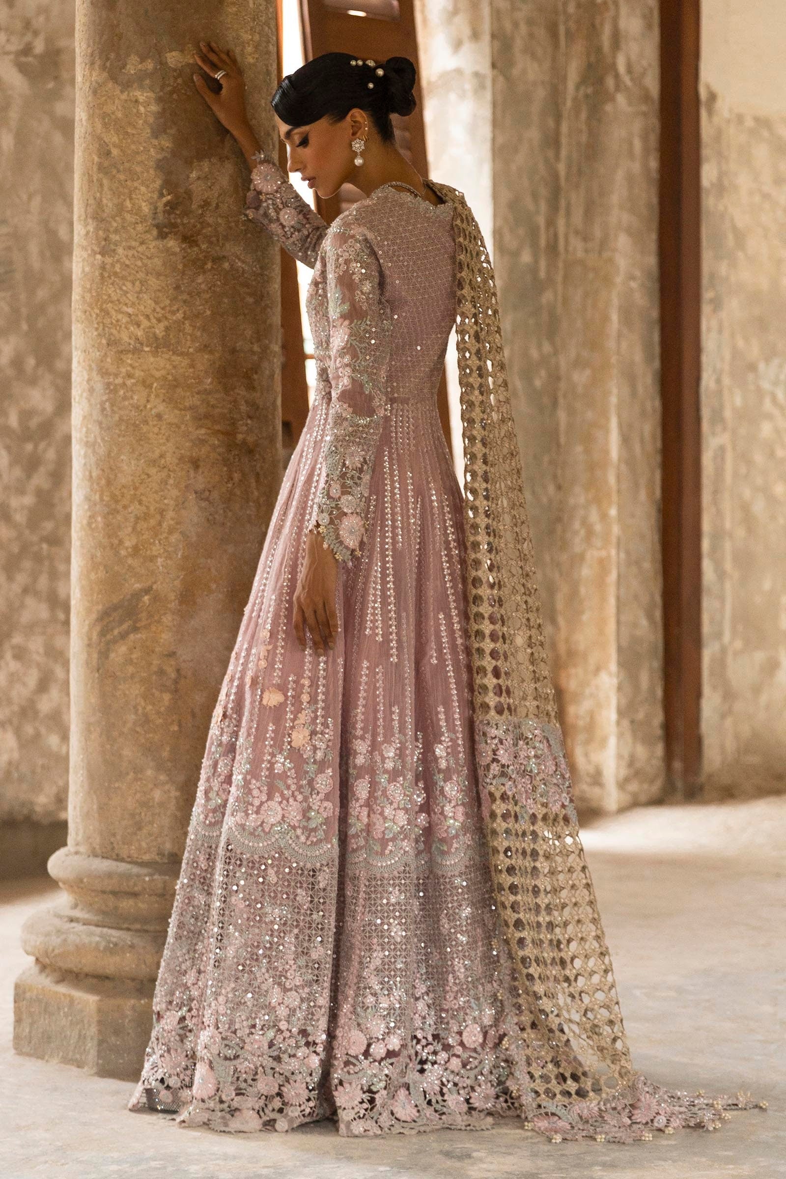 Sana Safinaz | Nura Festive 24 | N243-001-C1 by Sana Safinaz - Designer Dress - Type: Ladies Clothes - Available at Sana Yasir - 100% Original