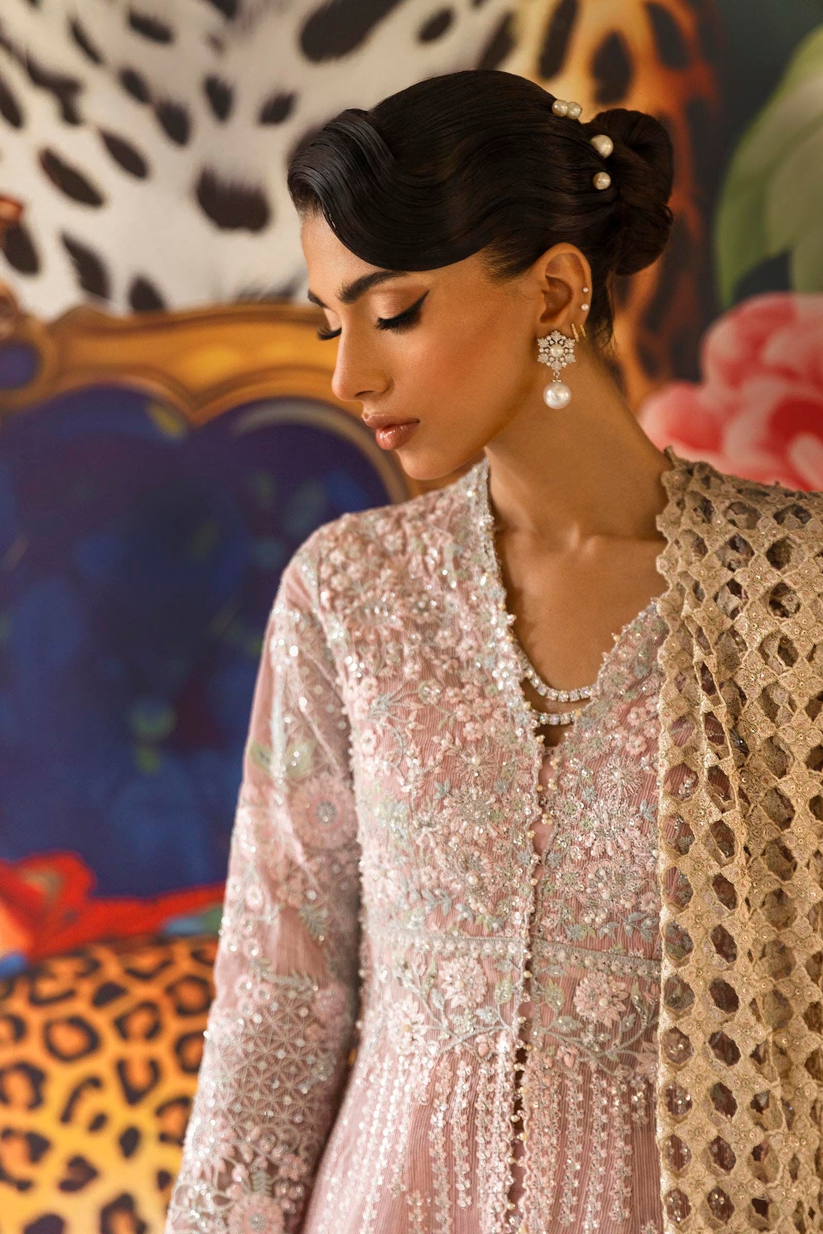 Sana Safinaz | Nura Festive 24 | N243-001-C1 by Sana Safinaz - Designer Dress - Type: Ladies Clothes - Available at Sana Yasir - 100% Original