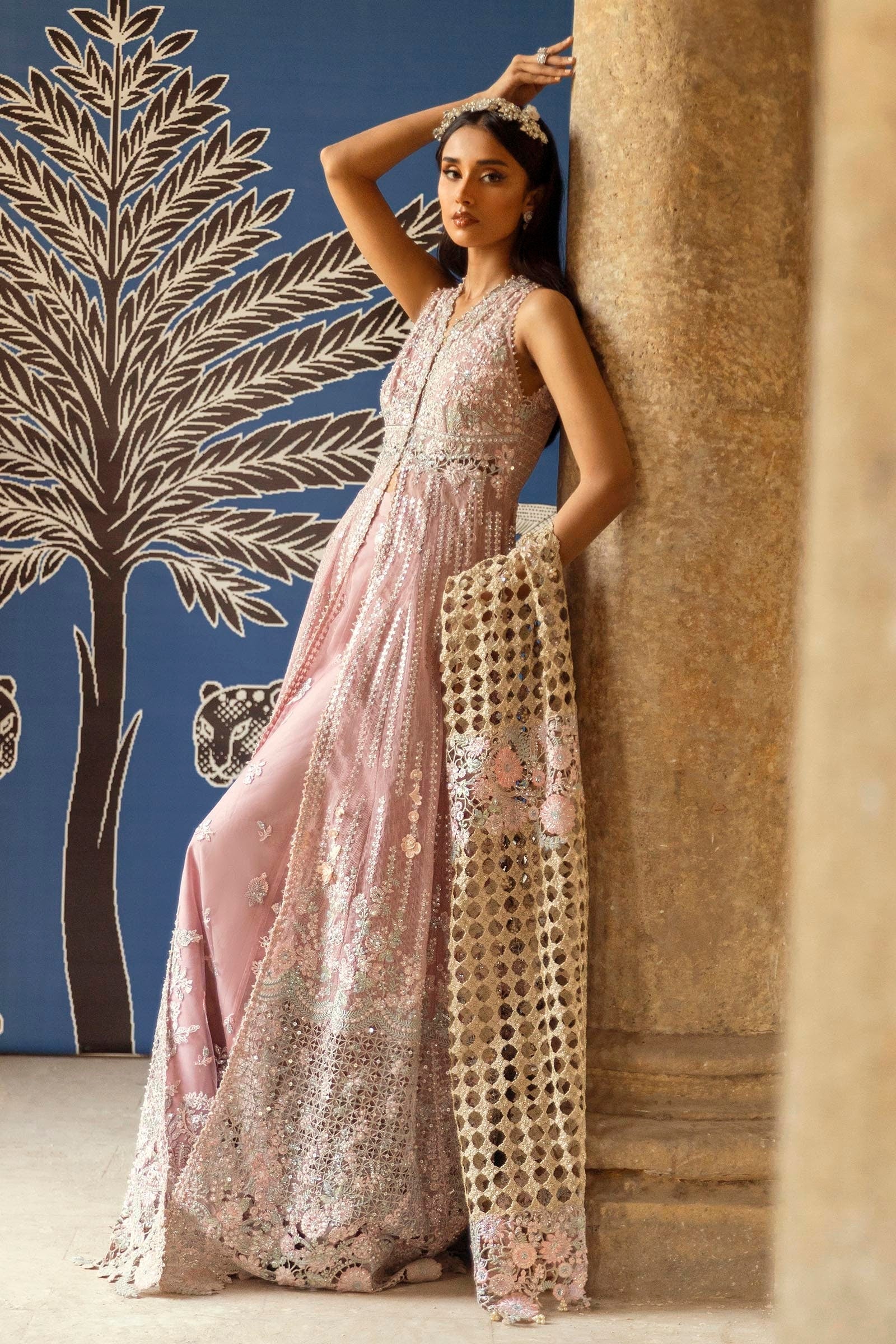 Sana Safinaz | Nura Festive 24 | N243-001-C1 by Sana Safinaz - Designer Dress - Type: Ladies Clothes - Available at Sana Yasir - 100% Original