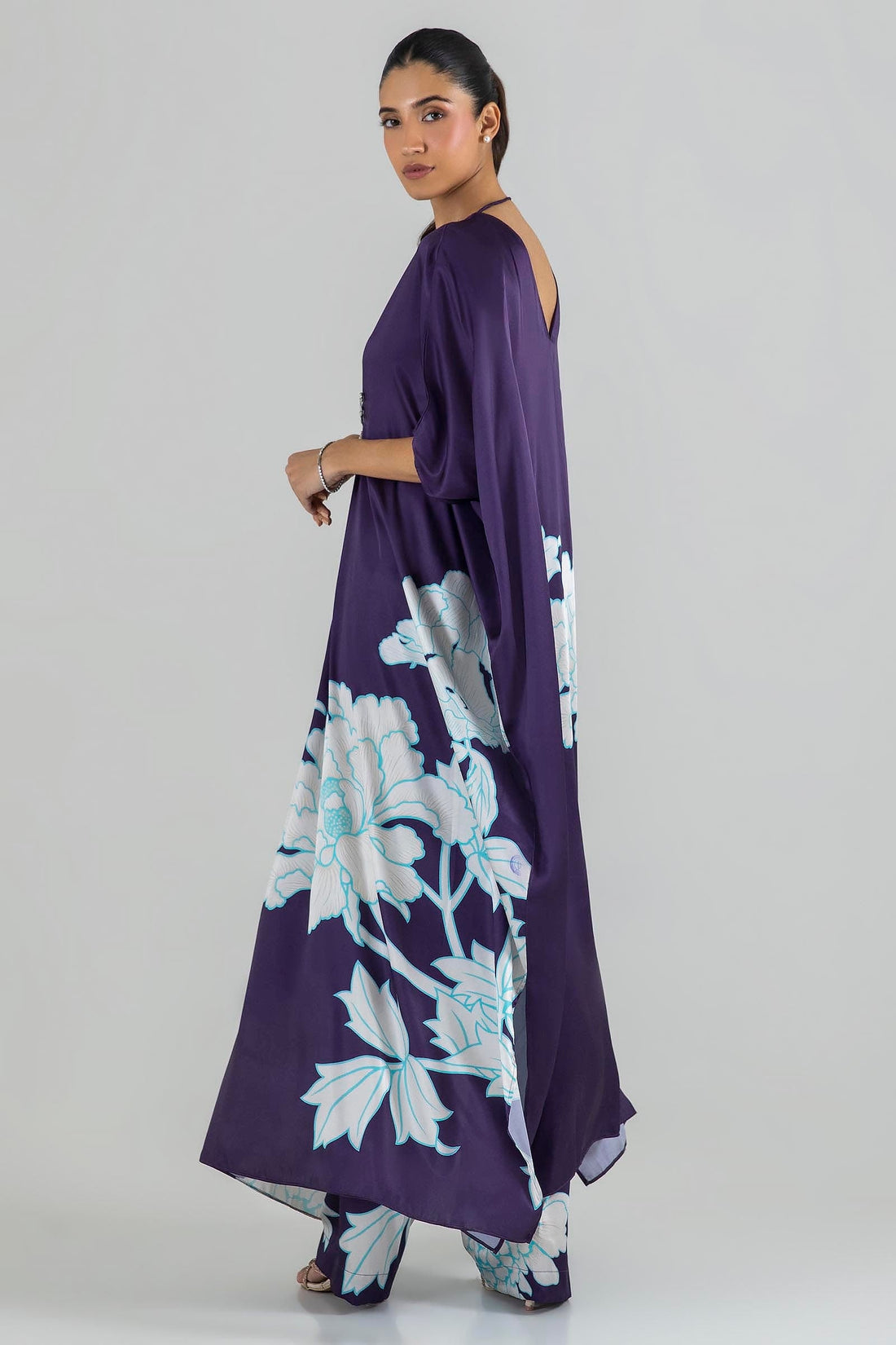 Sana Safinaz | Silk Tunics | SS24STP132P2T by Sana Safinaz - Designer Dress - Type: Ladies Clothes - Available at Sana Yasir - 100% Original